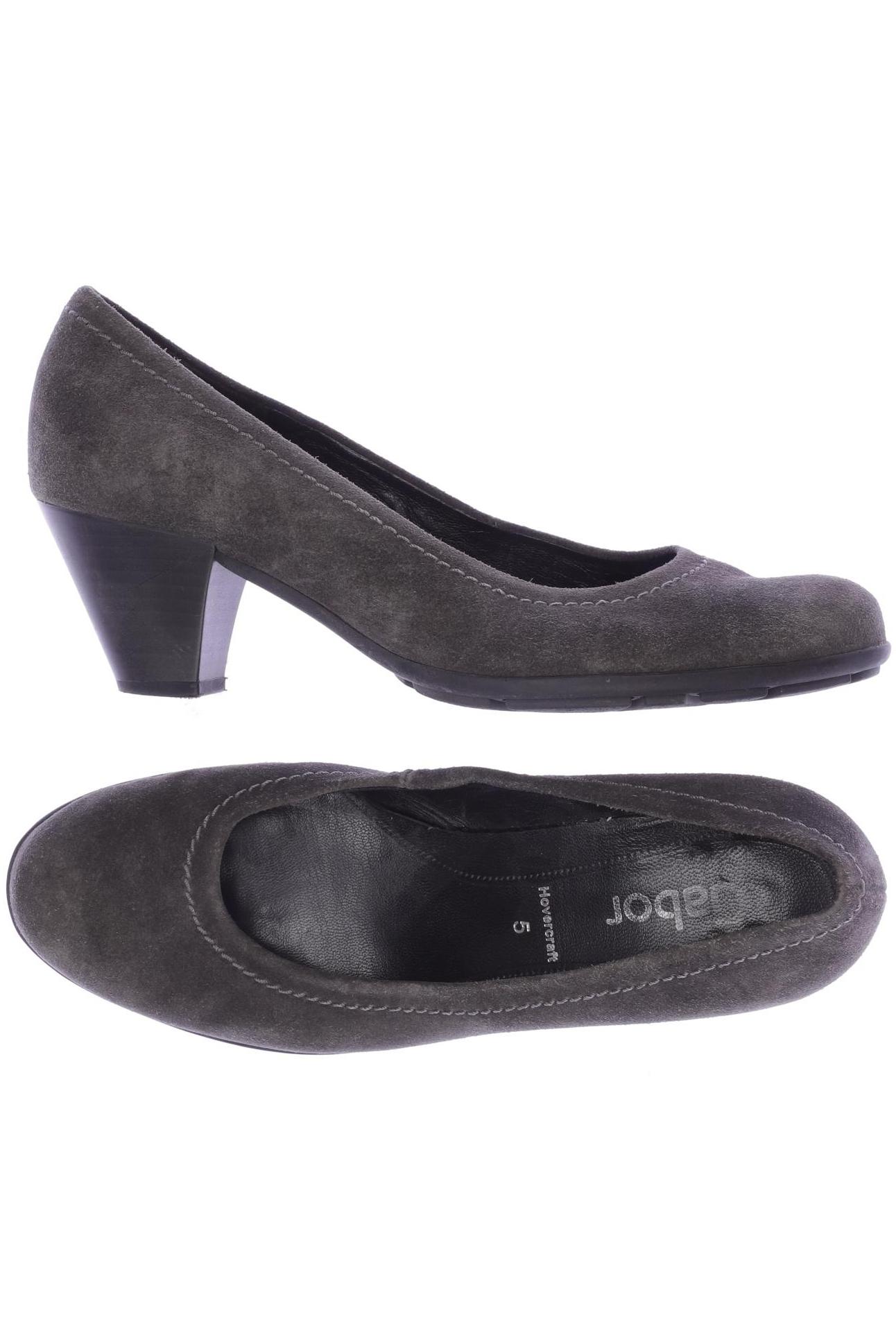 

Gabor Damen Pumps, grau, Gr. 5