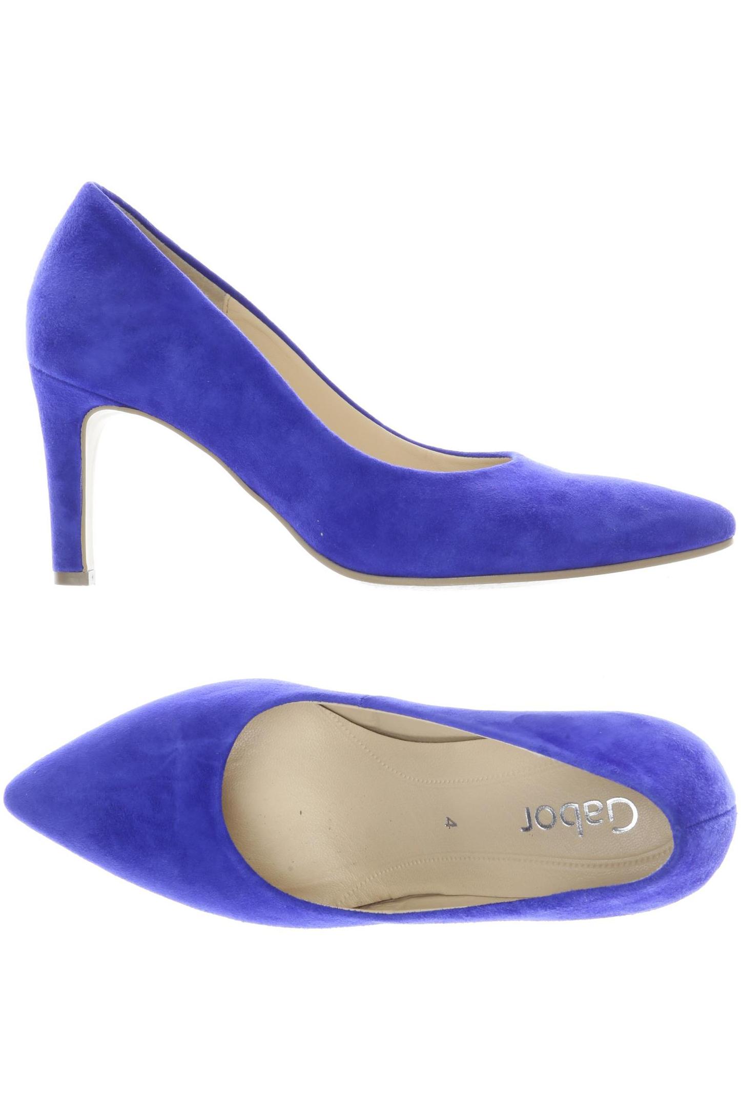 

Gabor Damen Pumps, blau, Gr. 4