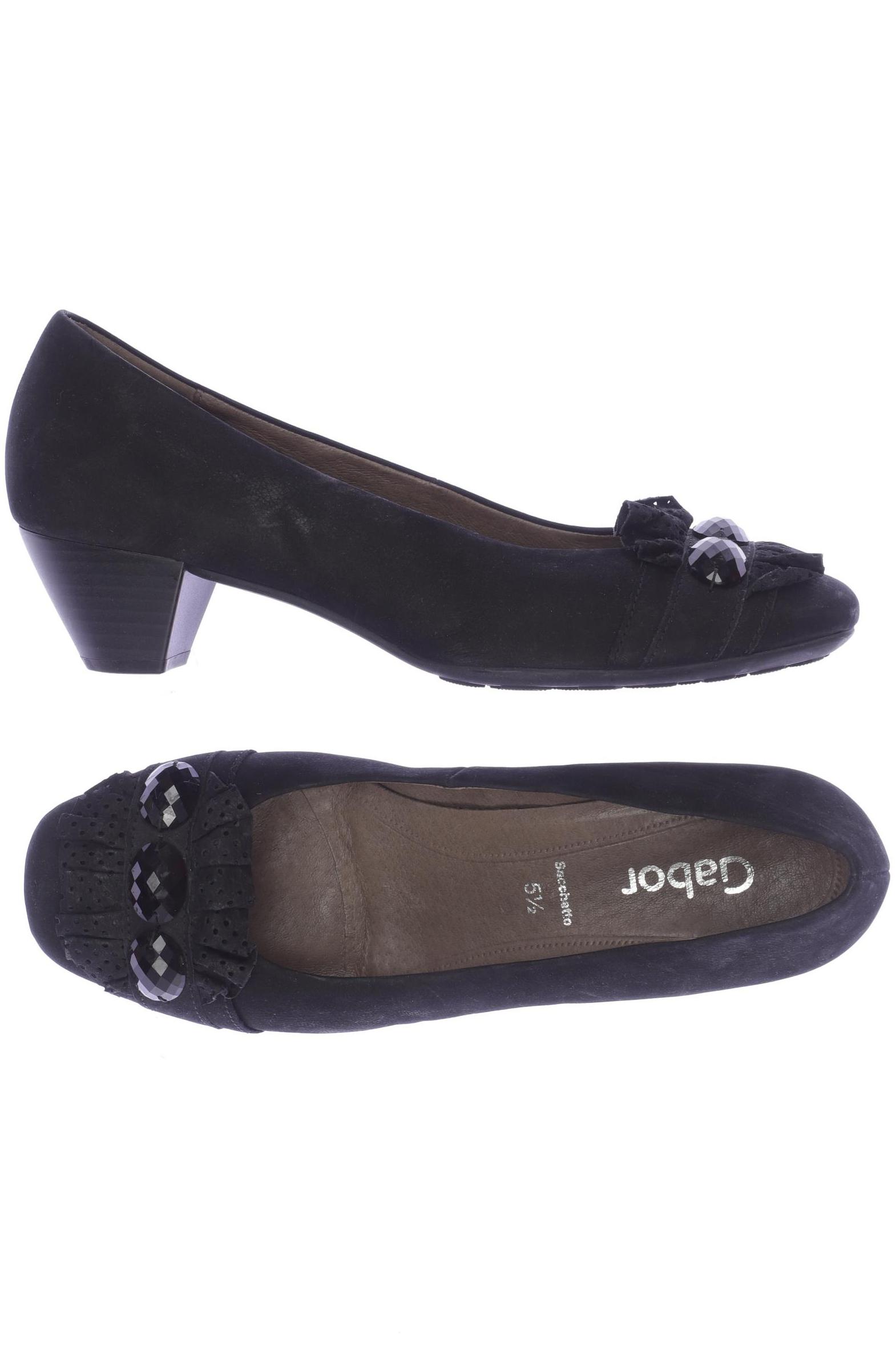 

Gabor Damen Pumps, schwarz, Gr. 5.5