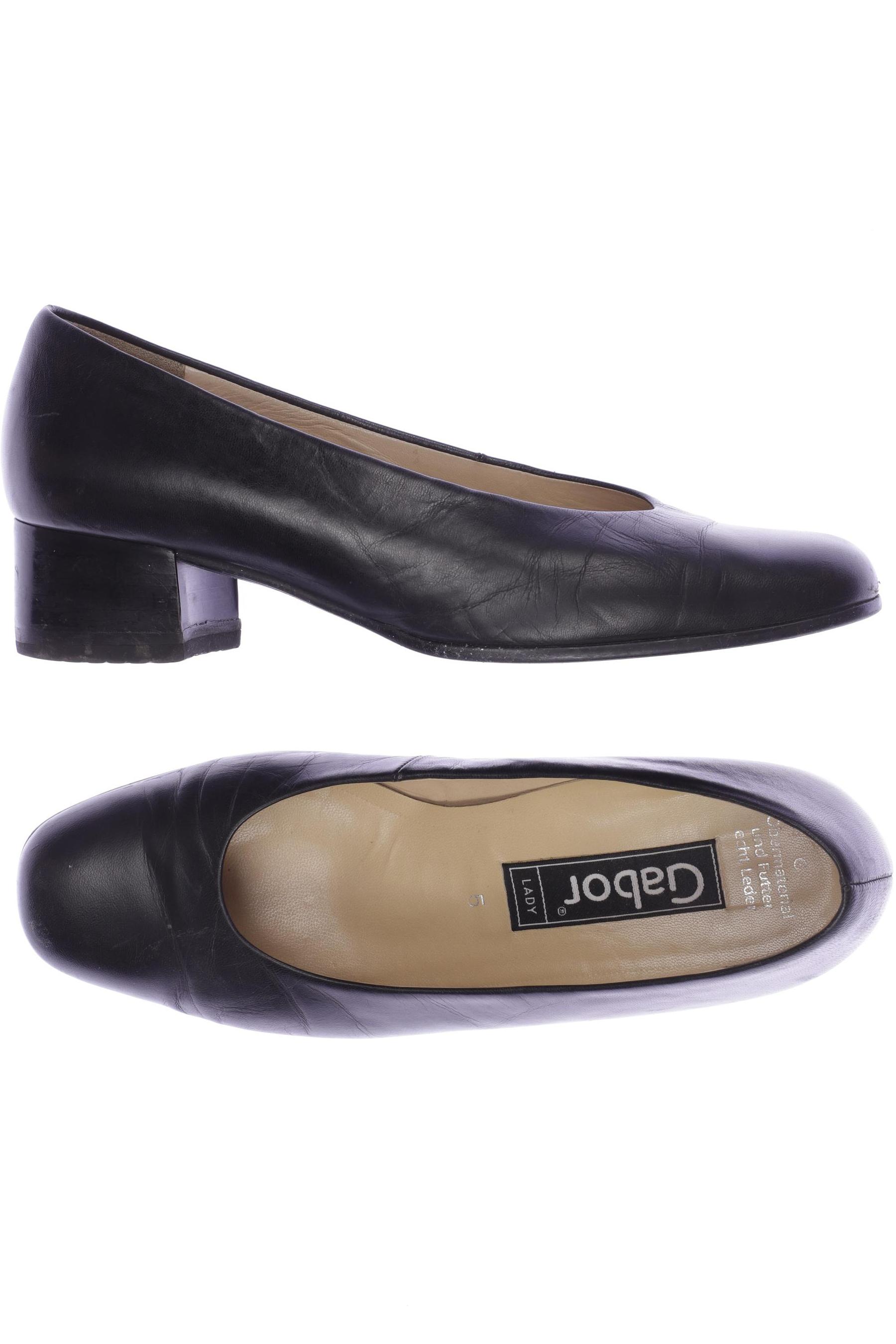 

Gabor Damen Pumps, schwarz, Gr. 5