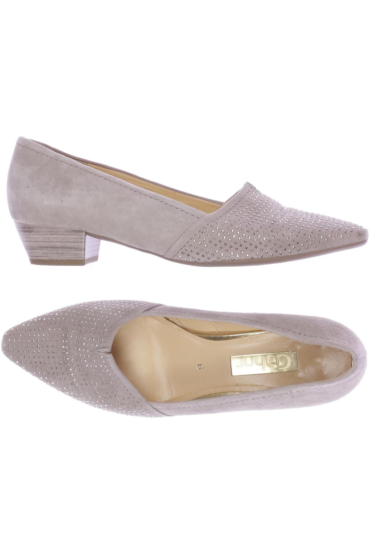 

Gabor Damen Pumps, beige, Gr. 6