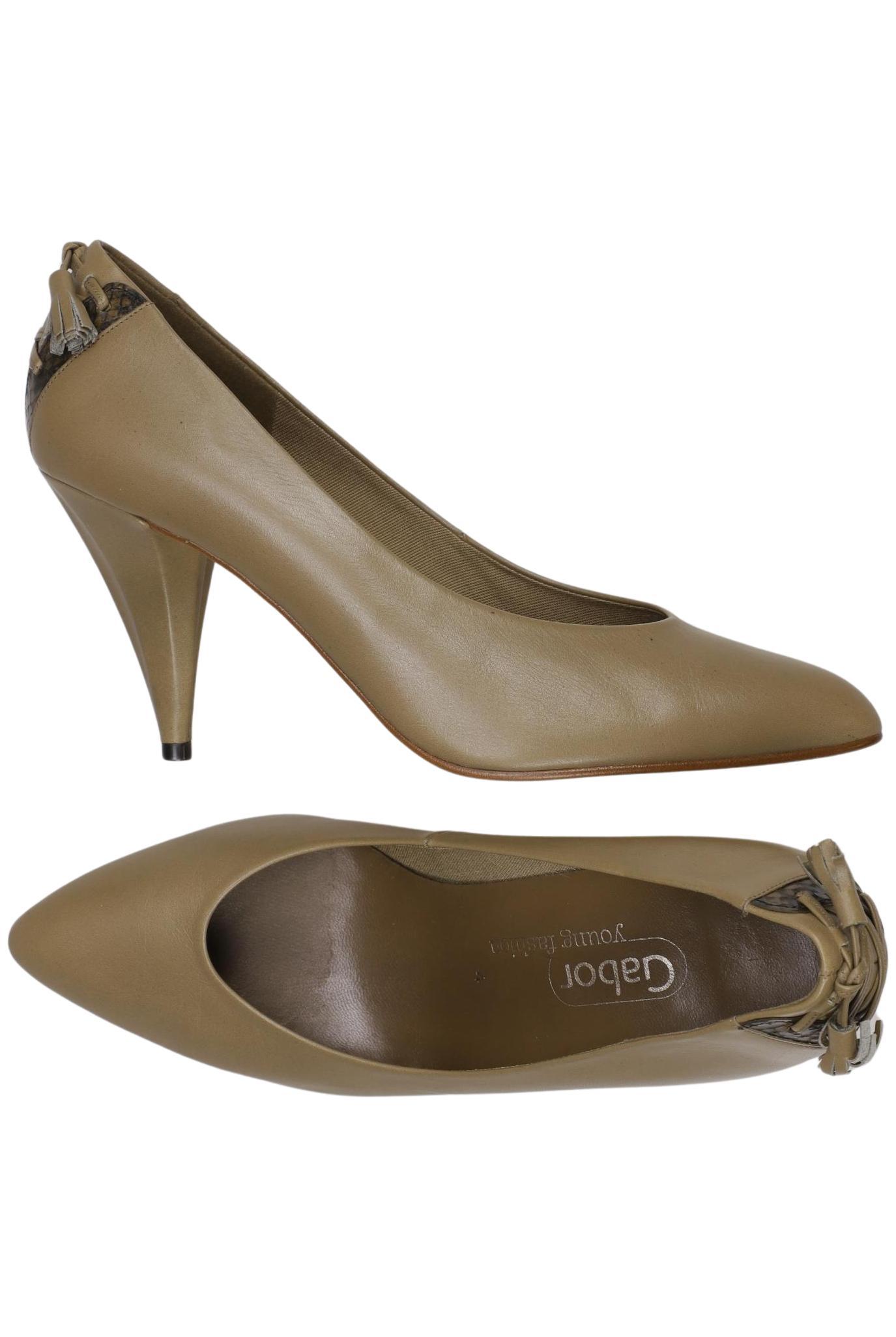 

Gabor Damen Pumps, beige, Gr. 4
