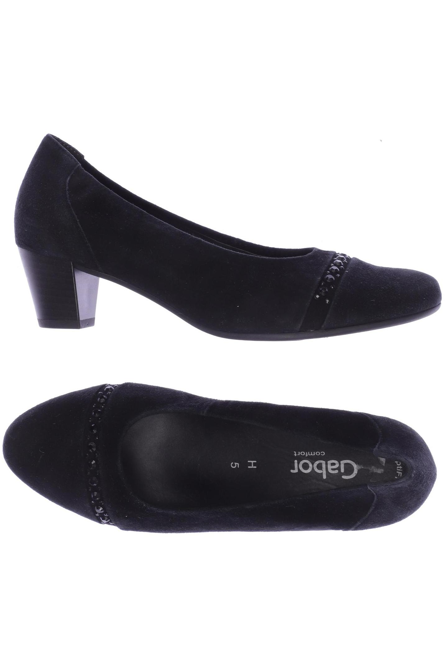 

Gabor Damen Pumps, schwarz, Gr. 5