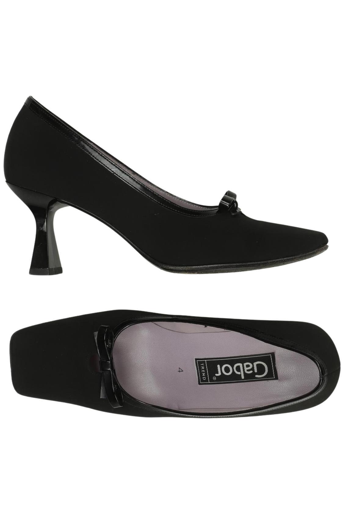 

Gabor Damen Pumps, schwarz, Gr. 4