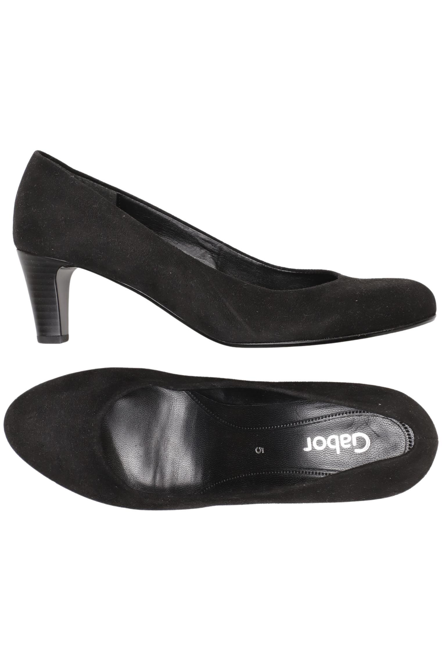 

Gabor Damen Pumps, schwarz, Gr. 5