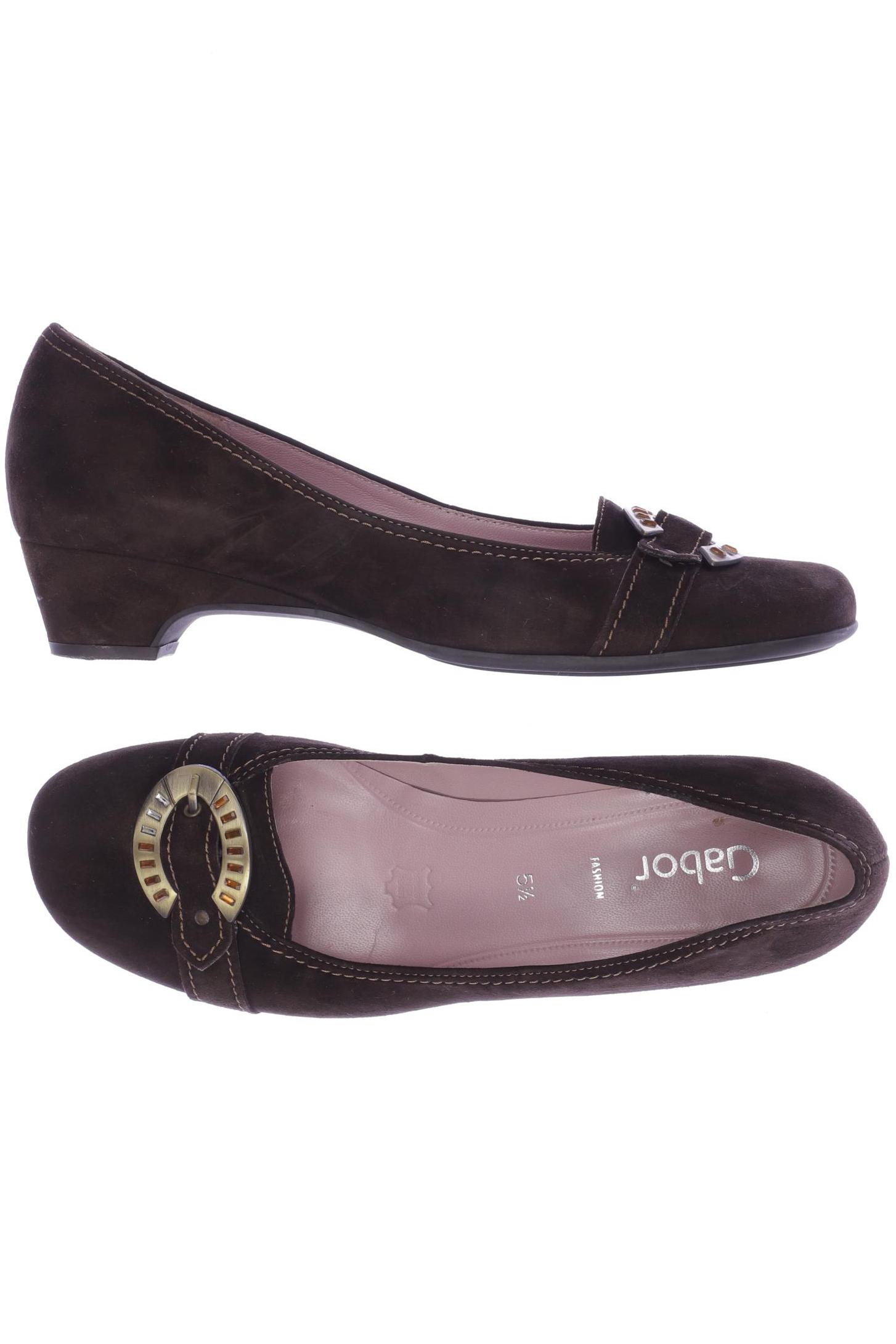 

Gabor Damen Pumps, braun, Gr. 5.5