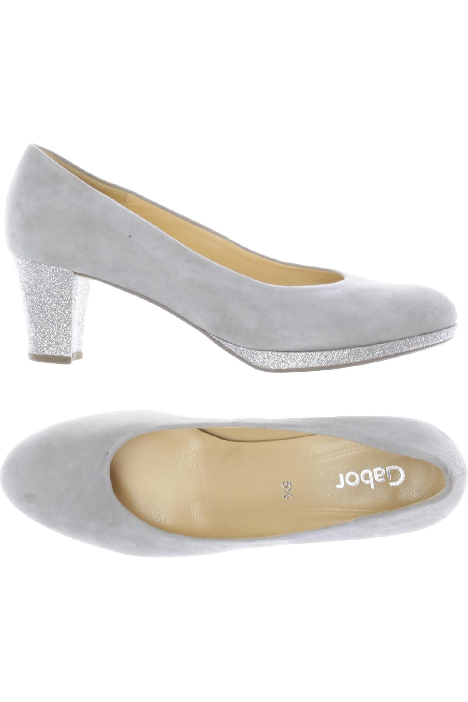 

Gabor Damen Pumps, grau, Gr. 5.5