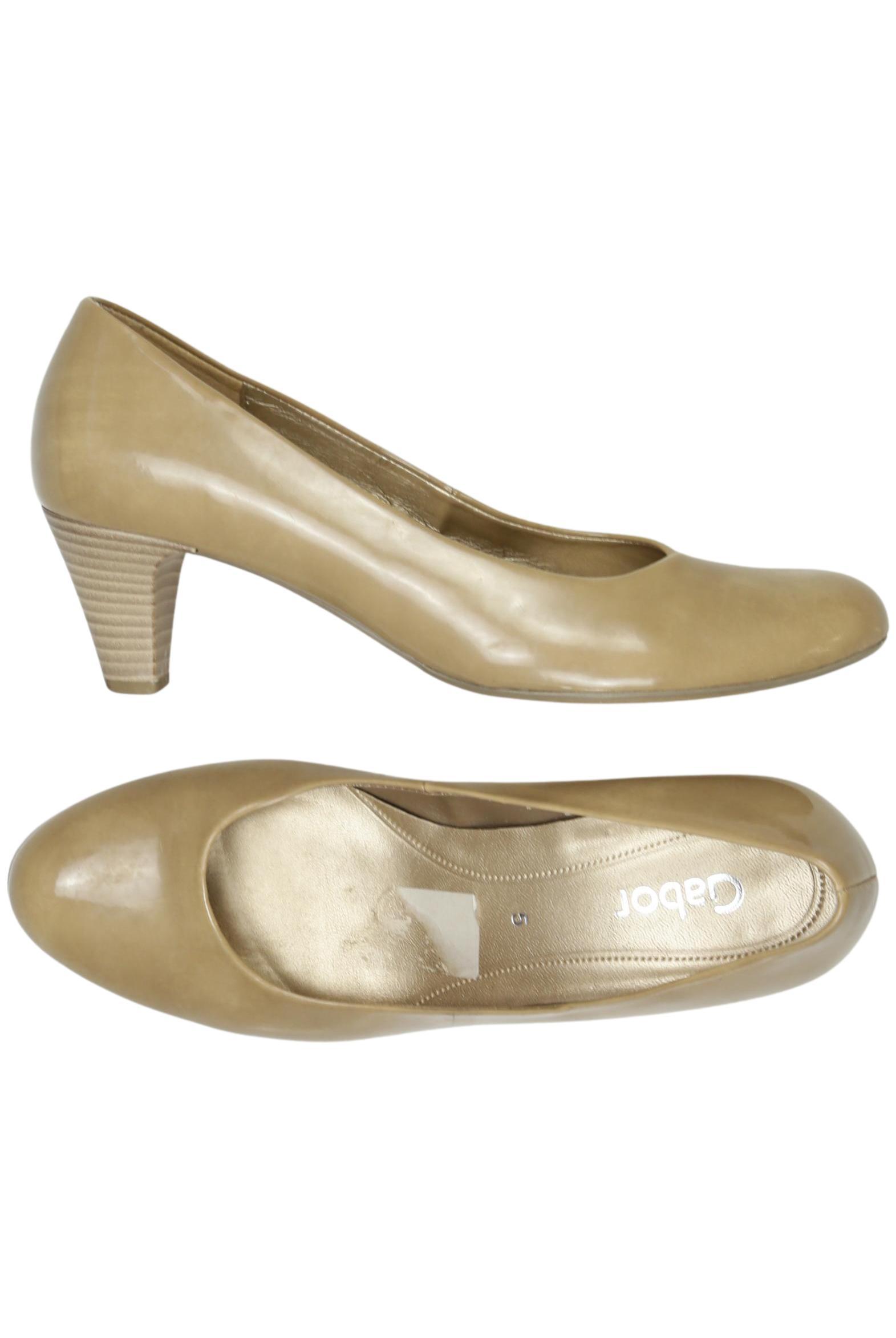 

Gabor Damen Pumps, beige, Gr. 5