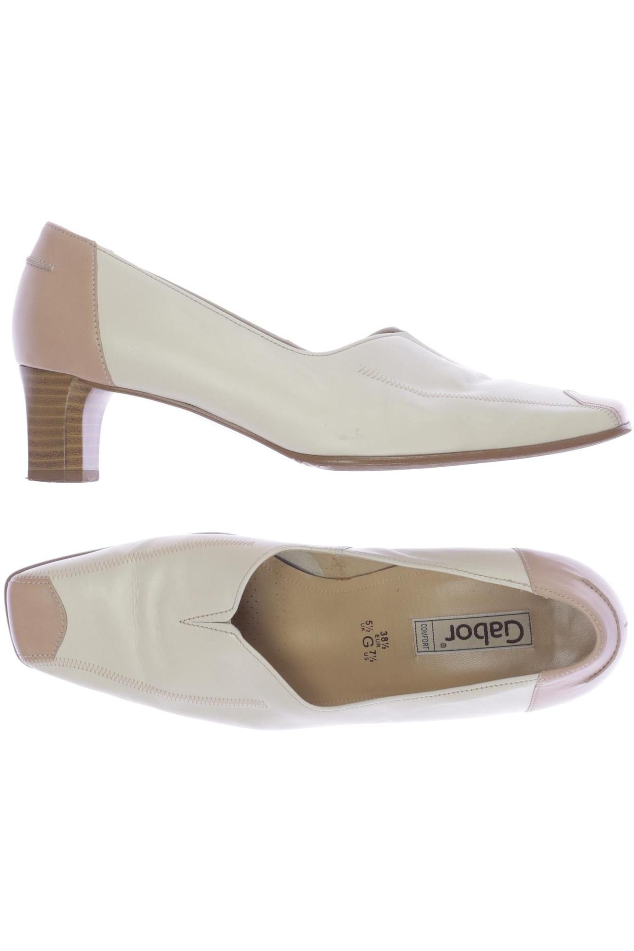 

Gabor Damen Pumps, cremeweiß, Gr. 38.5