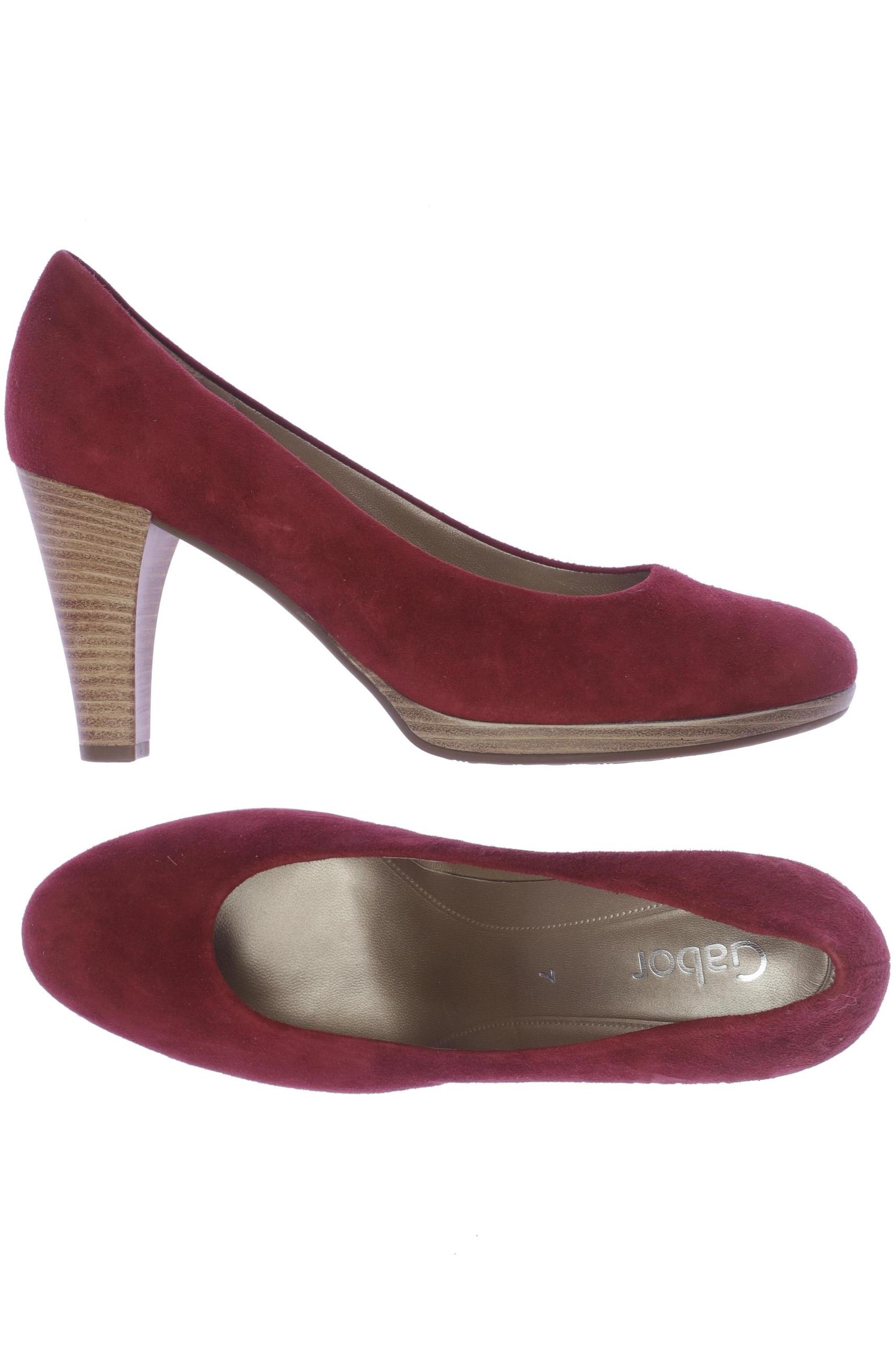 

Gabor Damen Pumps, rot, Gr. 7