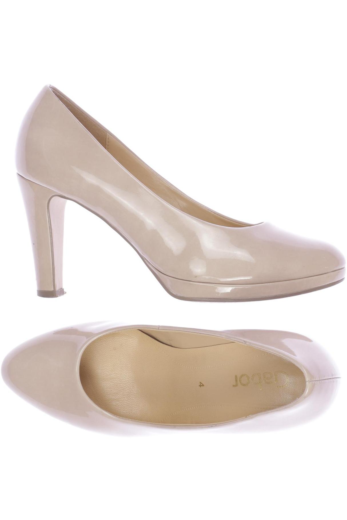 

Gabor Damen Pumps, beige, Gr. 4