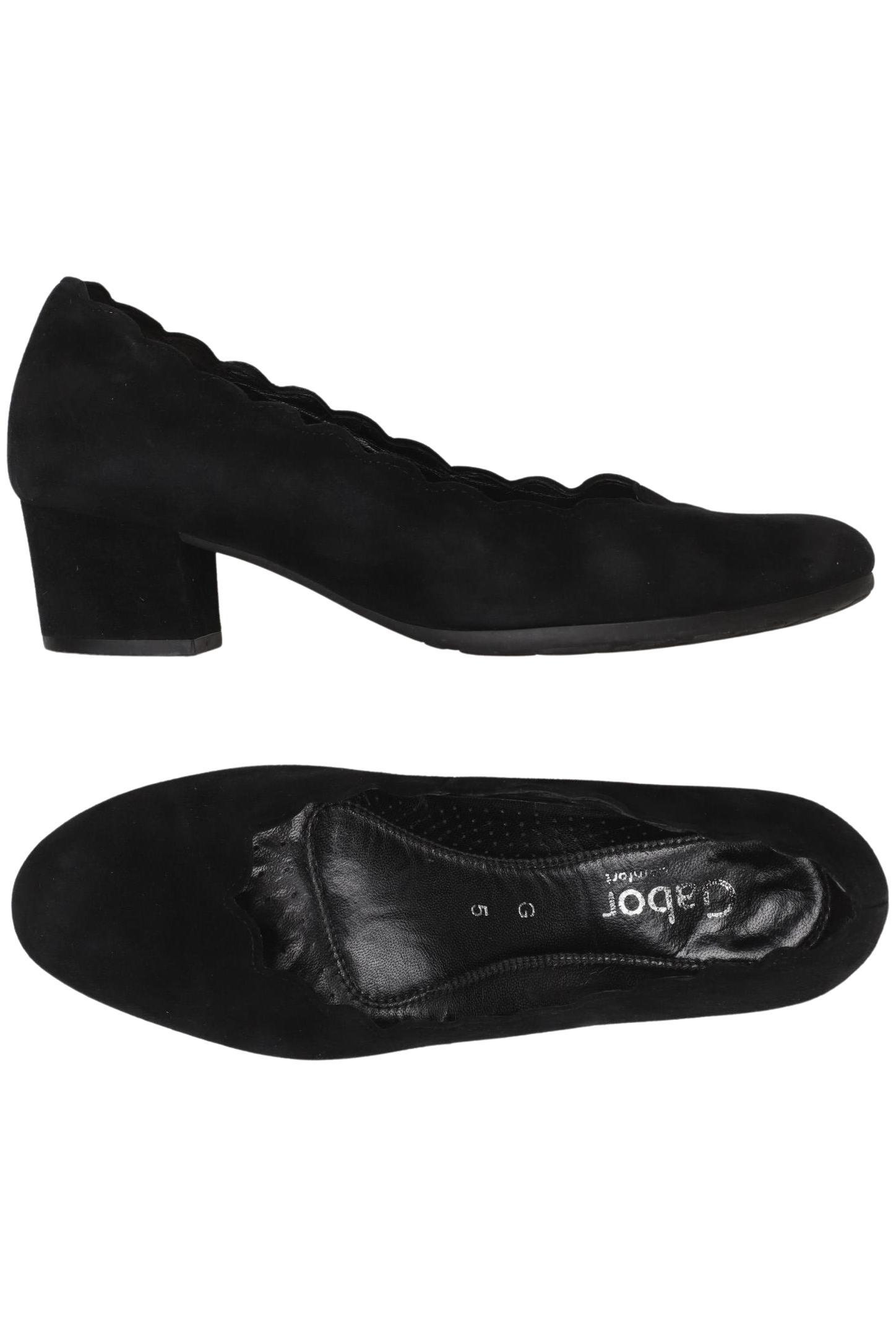 

Gabor Damen Pumps, schwarz, Gr. 5