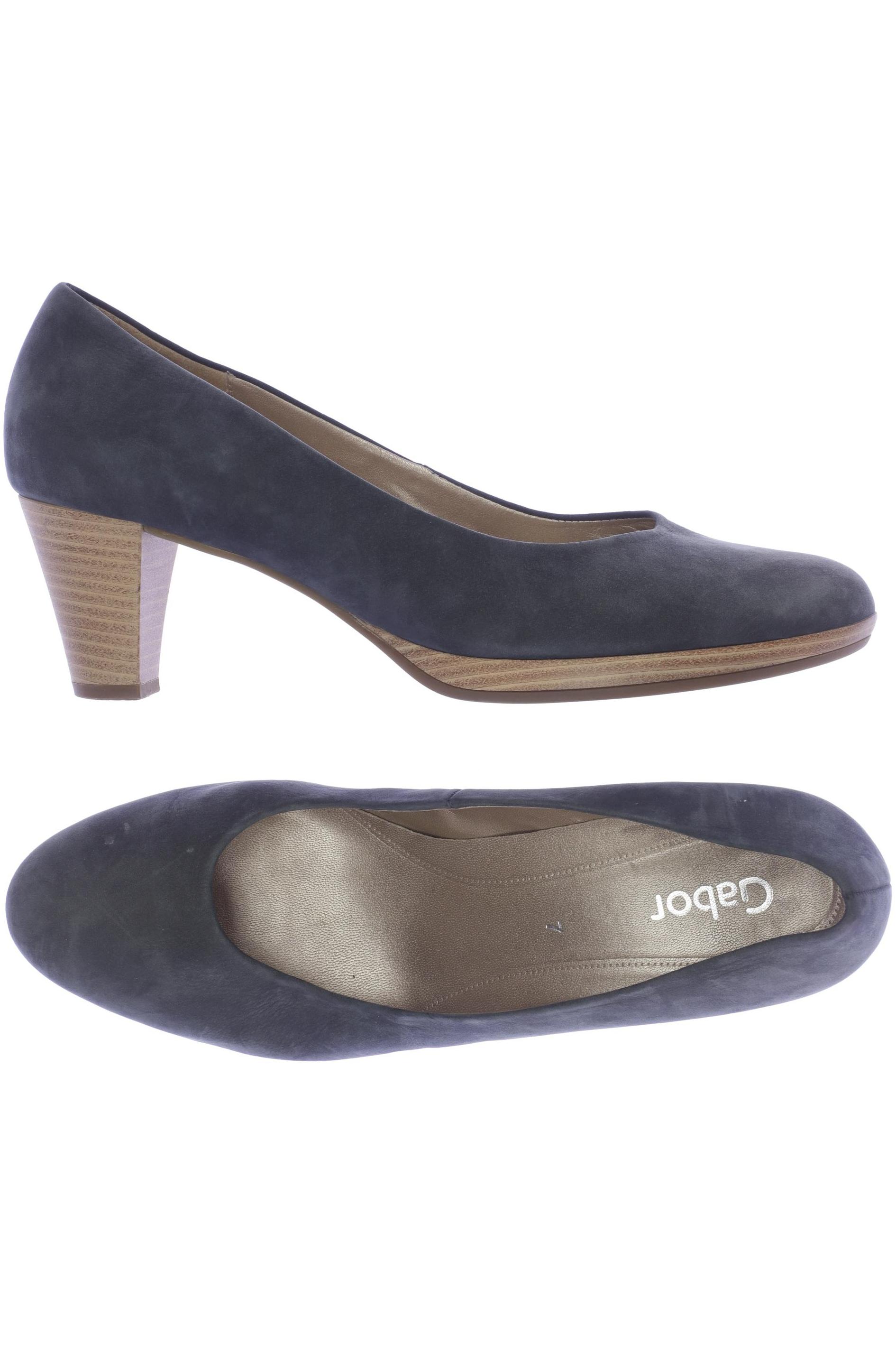 

Gabor Damen Pumps, blau, Gr. 7