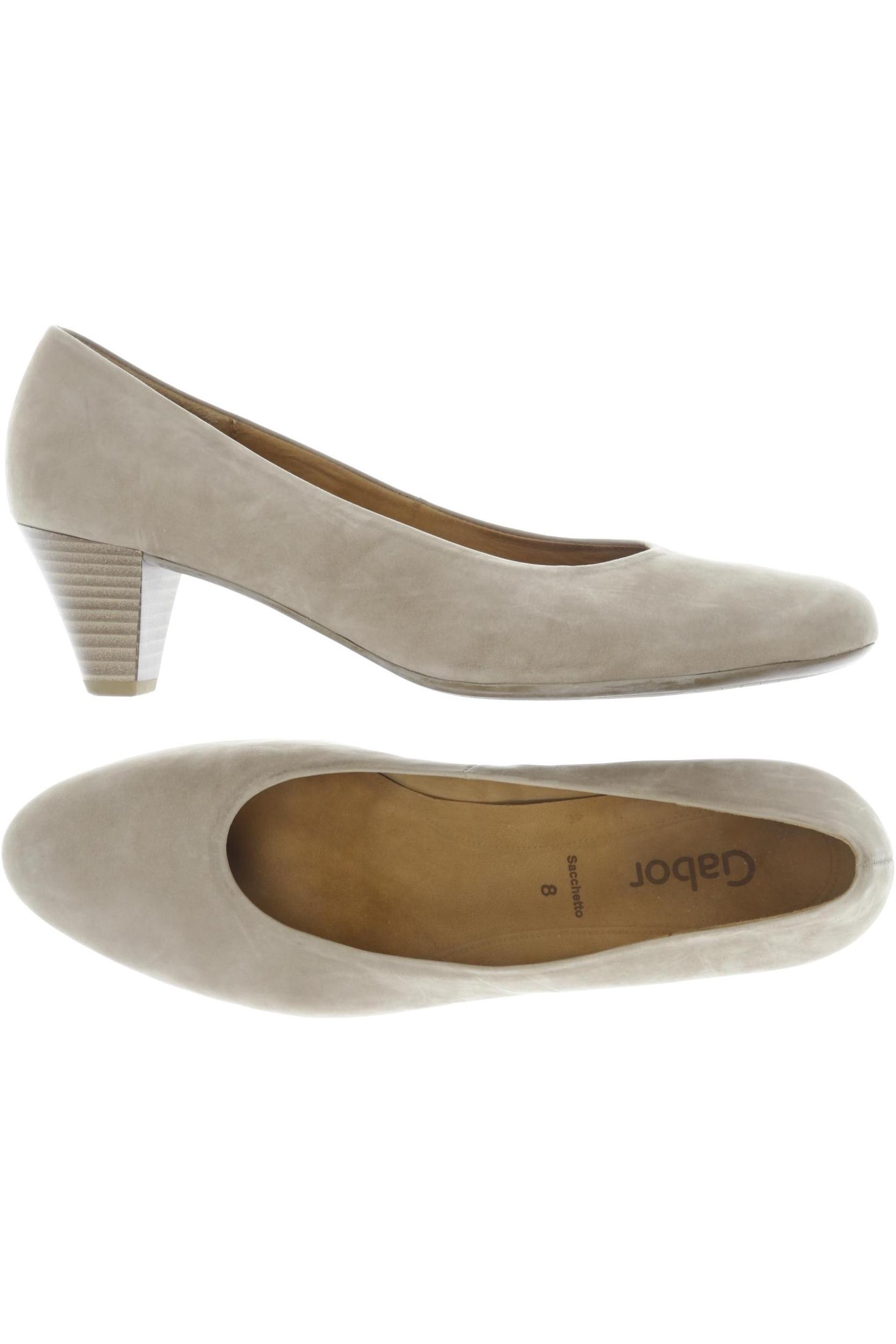 

Gabor Damen Pumps, beige, Gr. 8