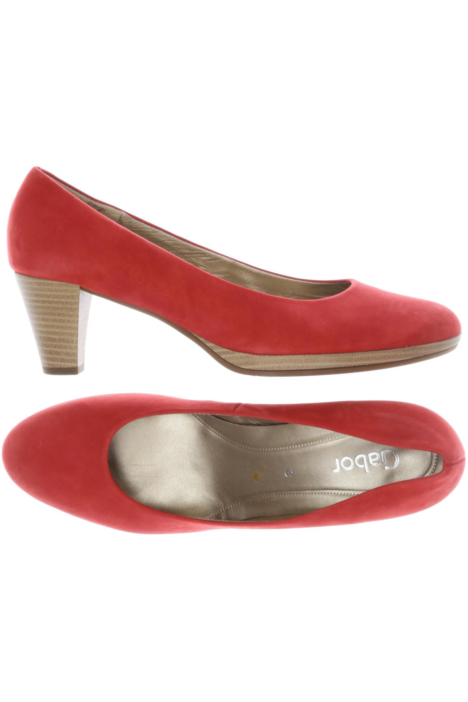 

Gabor Damen Pumps, rot, Gr. 8