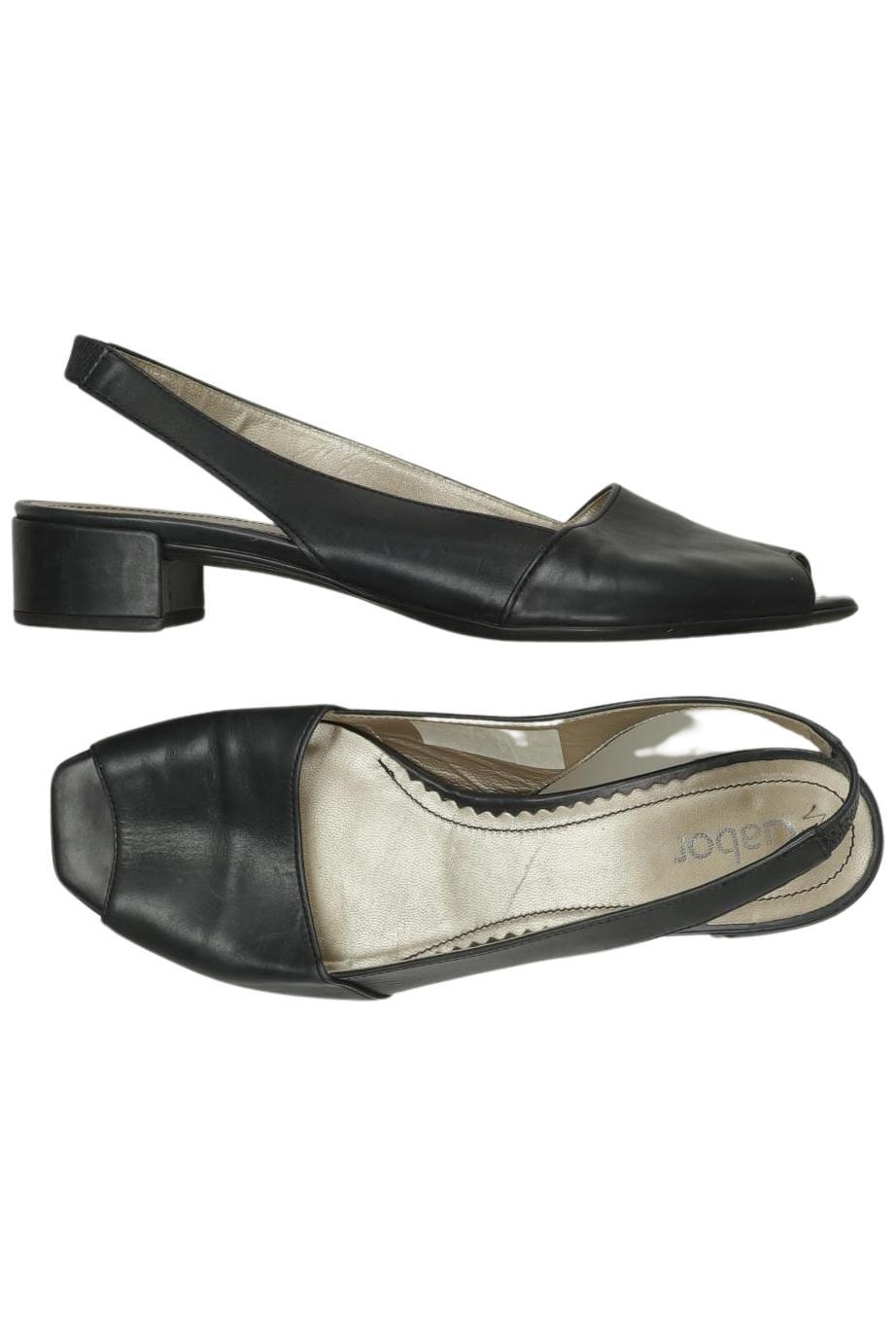 

Gabor Damen Sandale, schwarz, Gr. 6.5