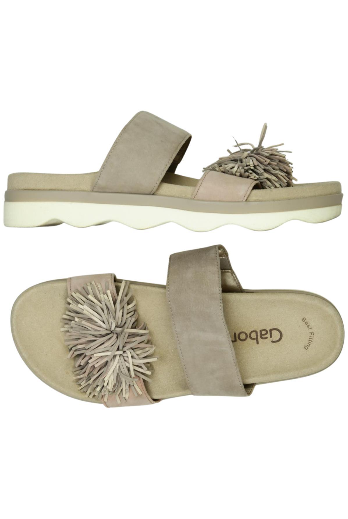 

Gabor Damen Sandale, beige, Gr. 38