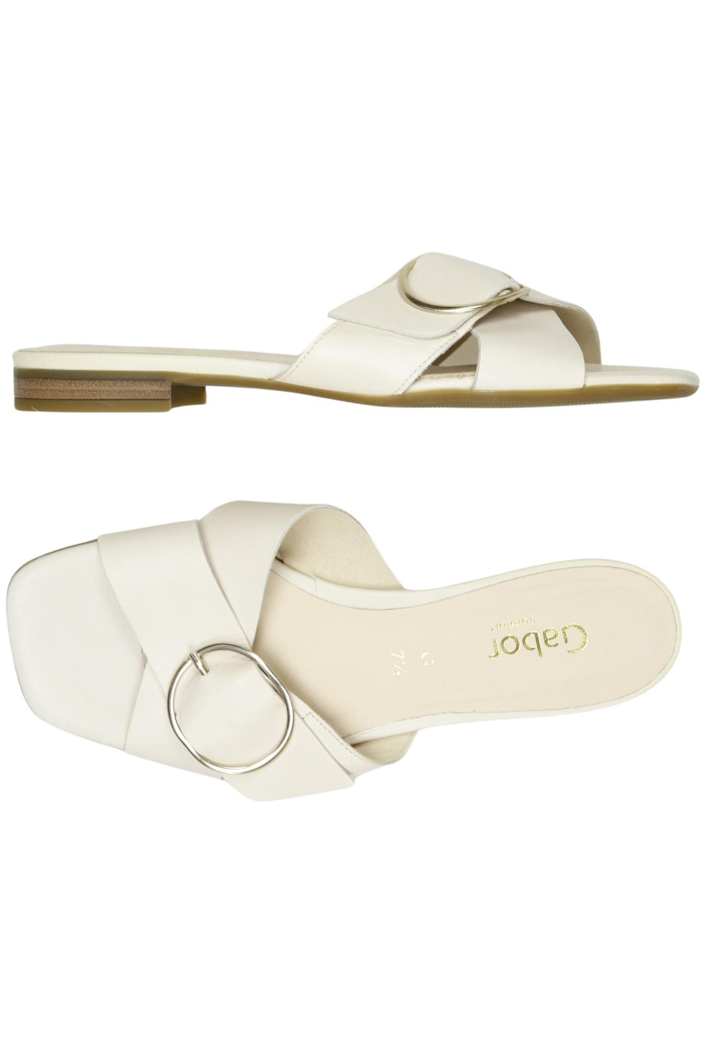 

Gabor Damen Sandale, cremeweiß, Gr. 7.5