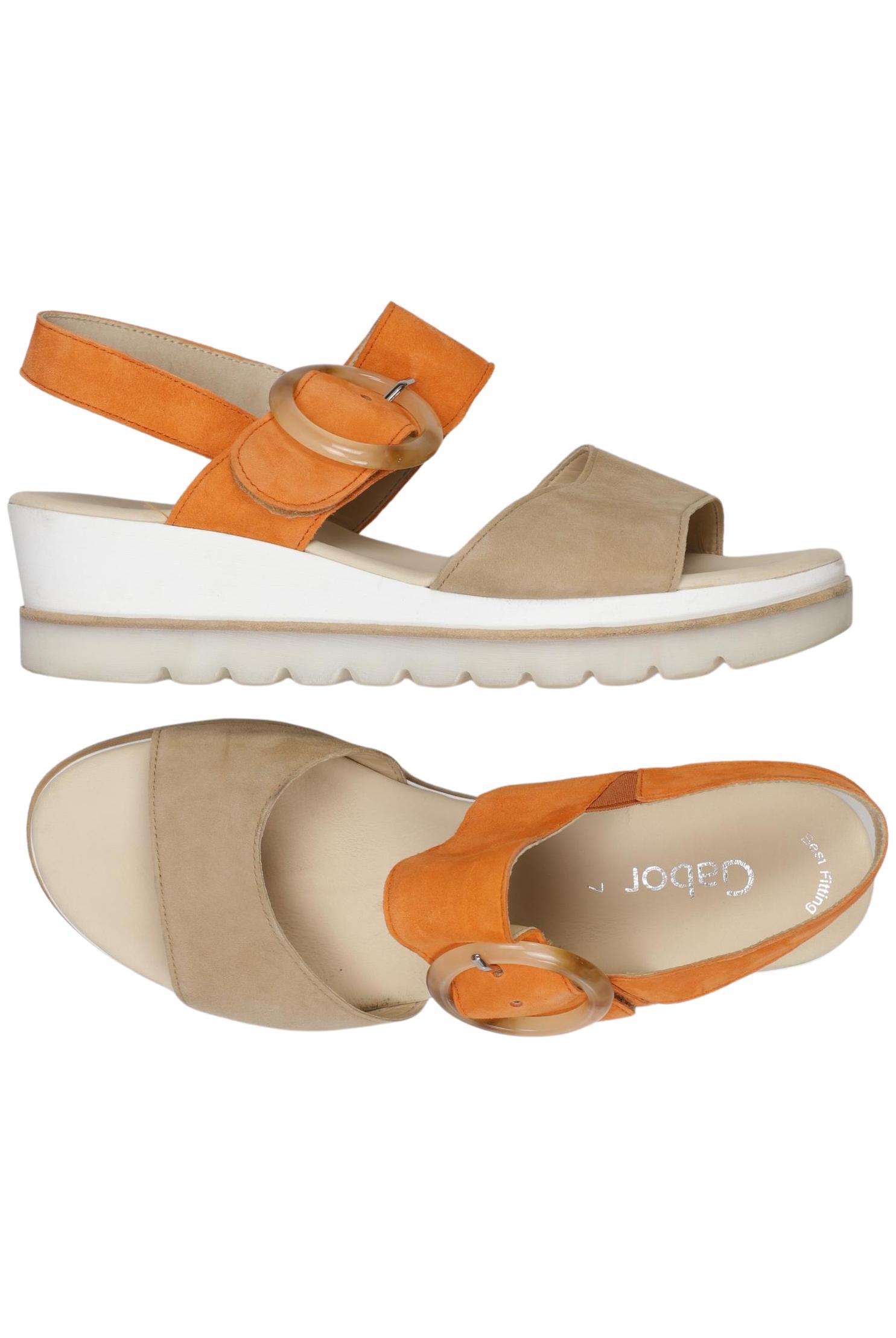 

Gabor Damen Sandale, beige, Gr. 7