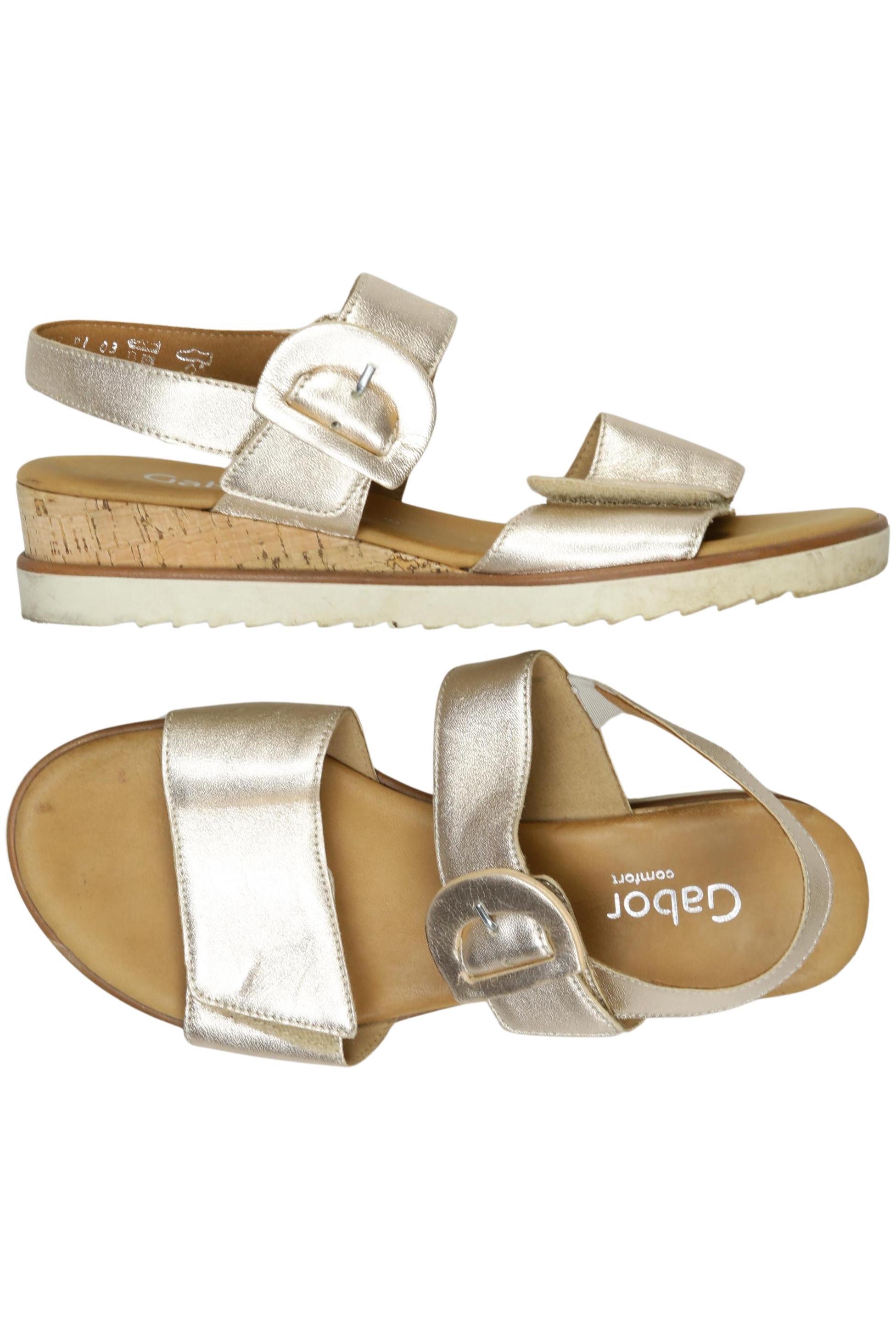 

Gabor Damen Sandale, beige, Gr. 6