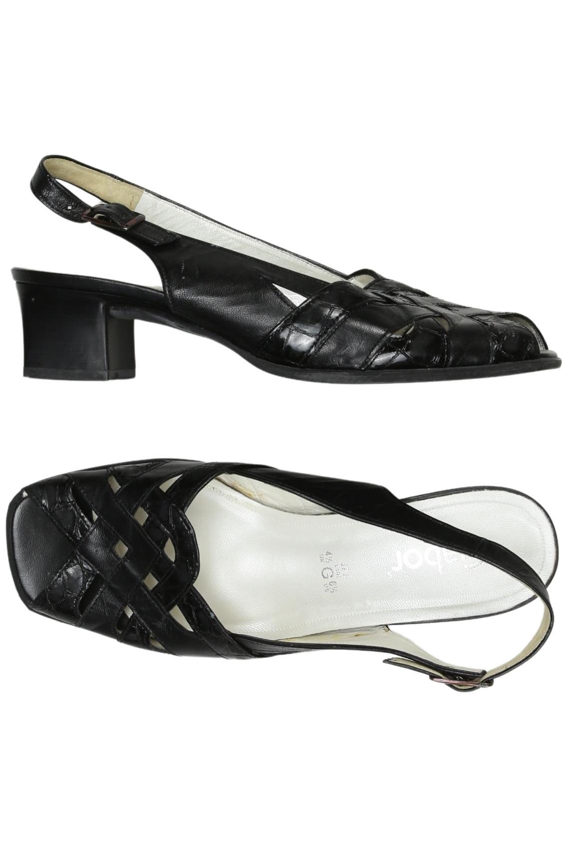 

Gabor Damen Sandale, schwarz, Gr. 37.5