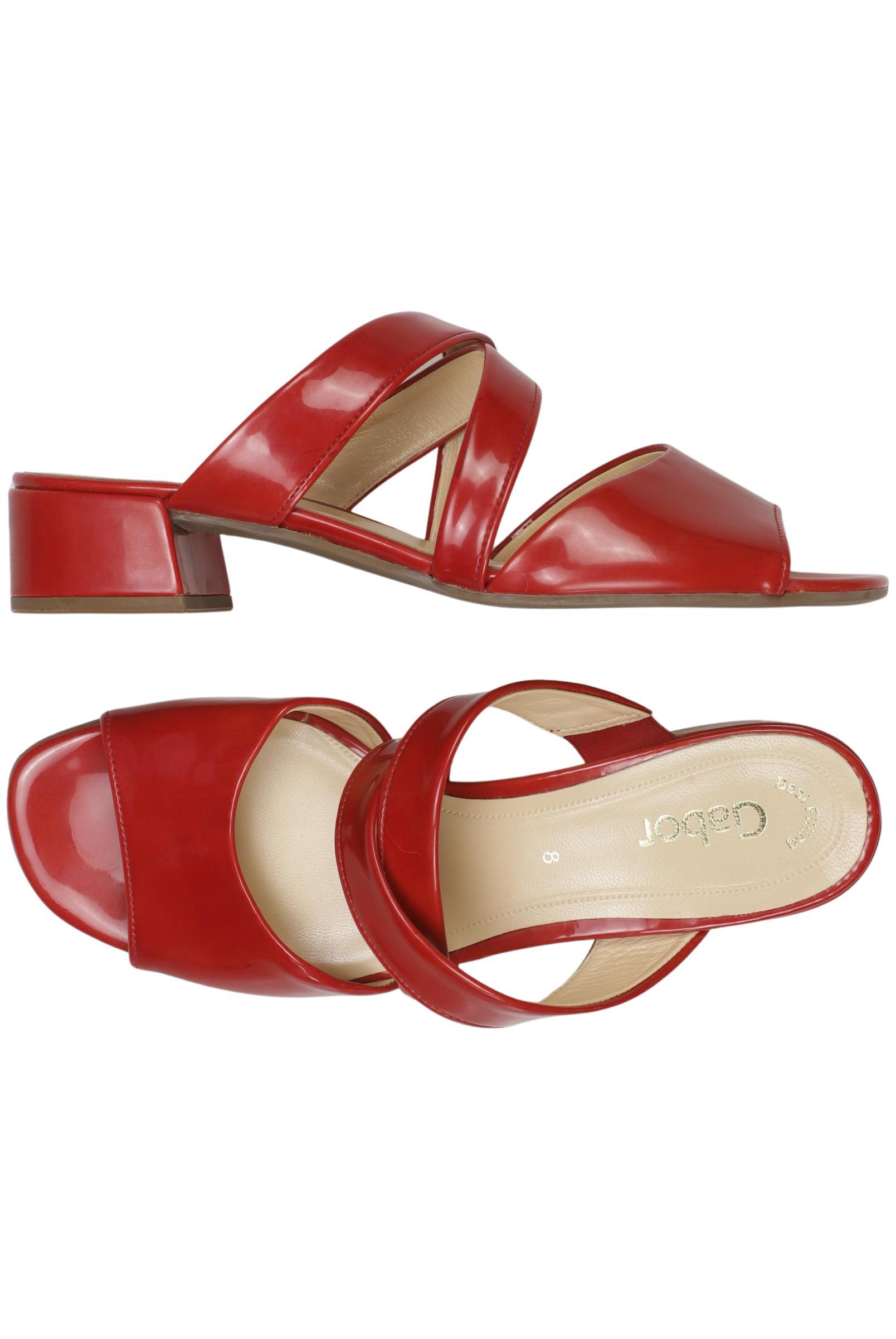 

Gabor Damen Sandale, rot, Gr. 8