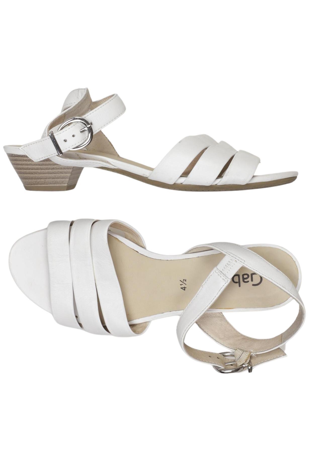 

Gabor Damen Sandale, weiß, Gr. 4.5