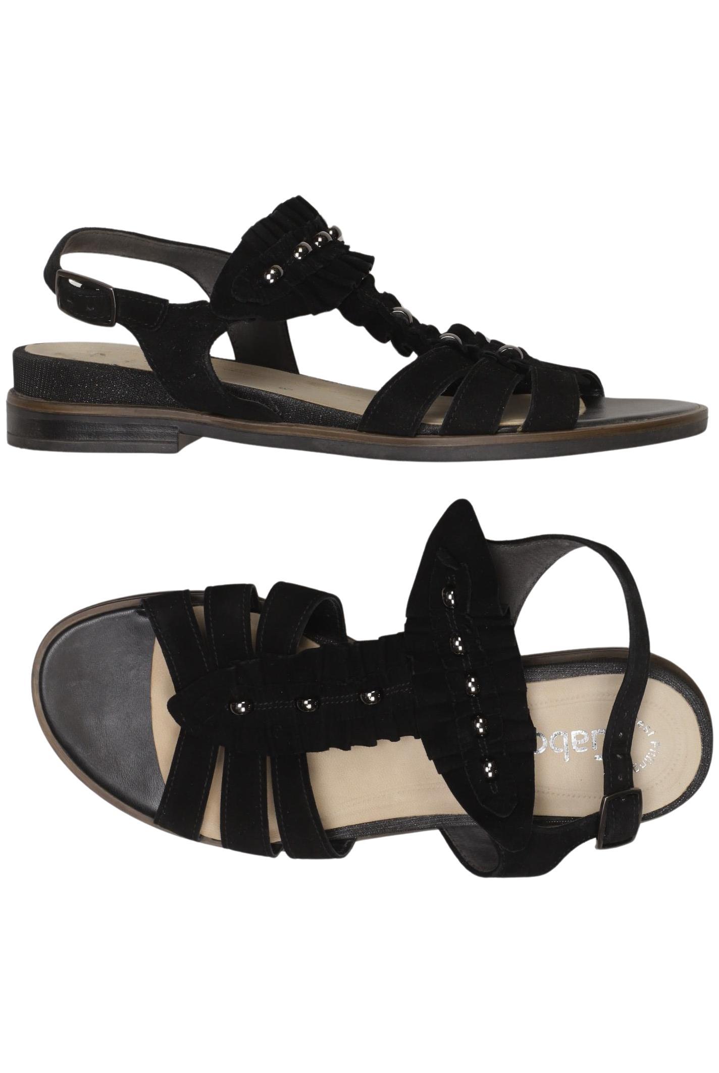 

Gabor Damen Sandale, schwarz, Gr. 6