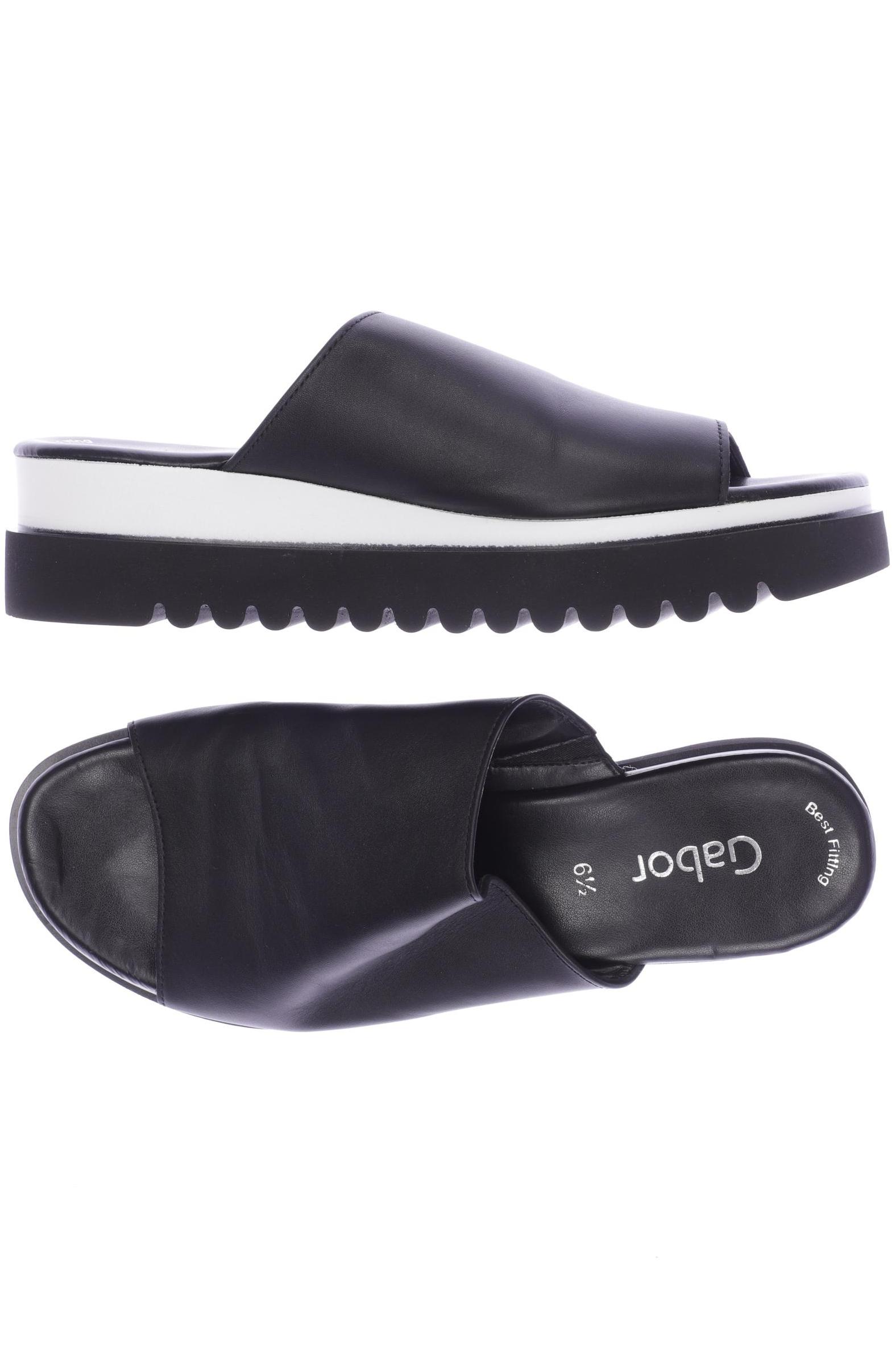 

Gabor Damen Sandale, schwarz, Gr. 6.5