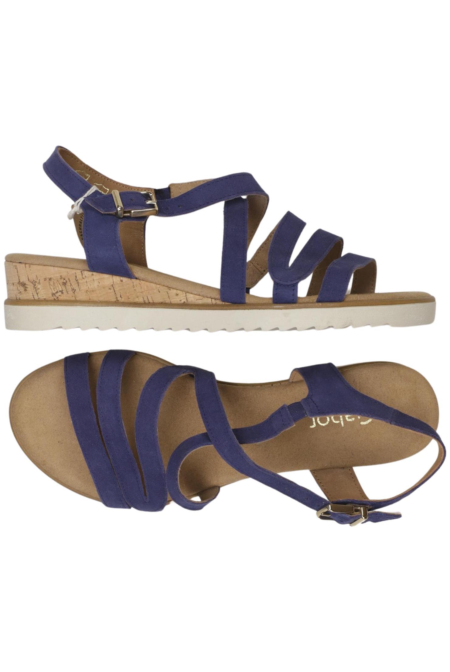 

Gabor Damen Sandale, marineblau, Gr. 7
