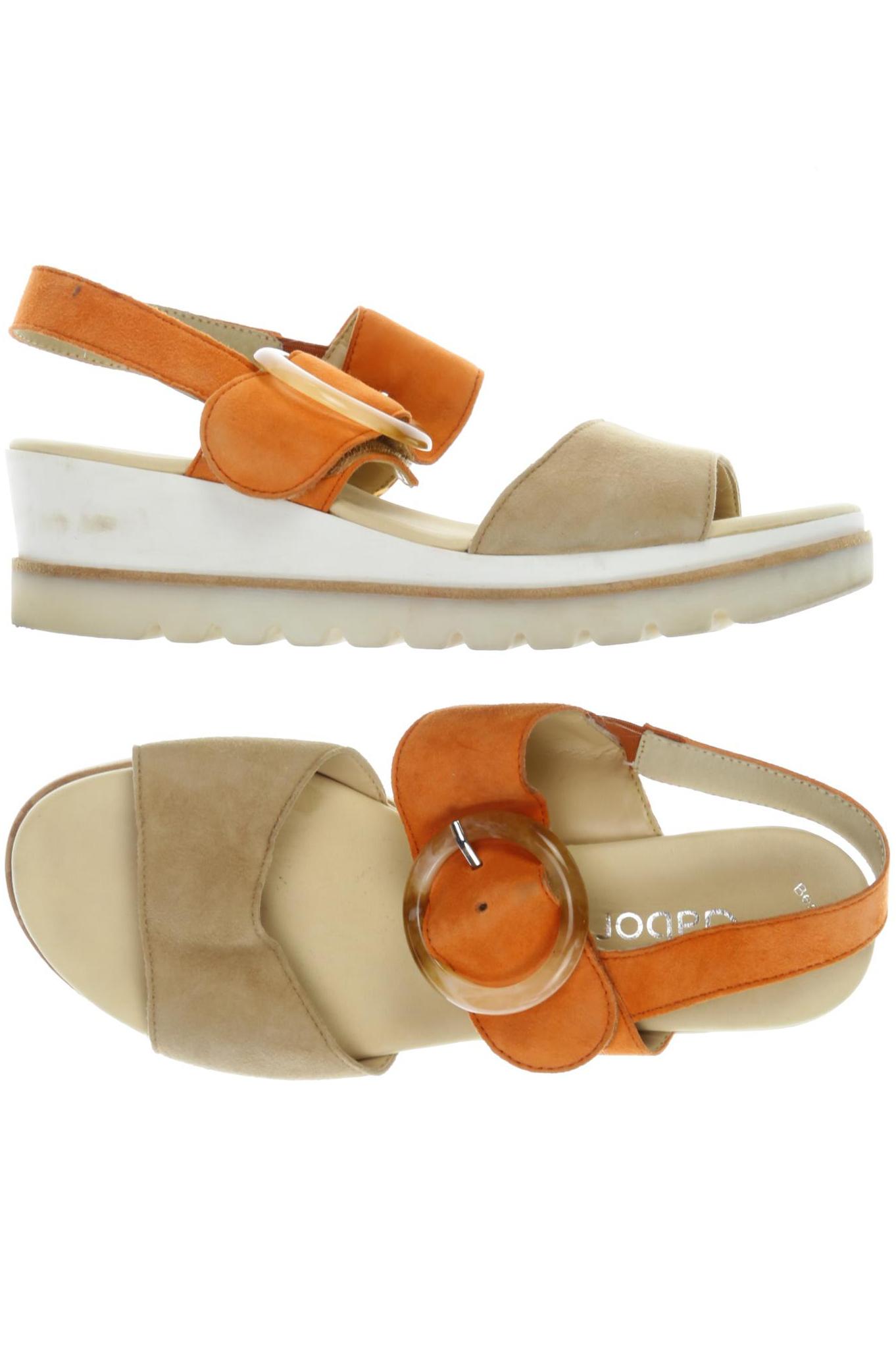 

Gabor Damen Sandale, orange, Gr. 5