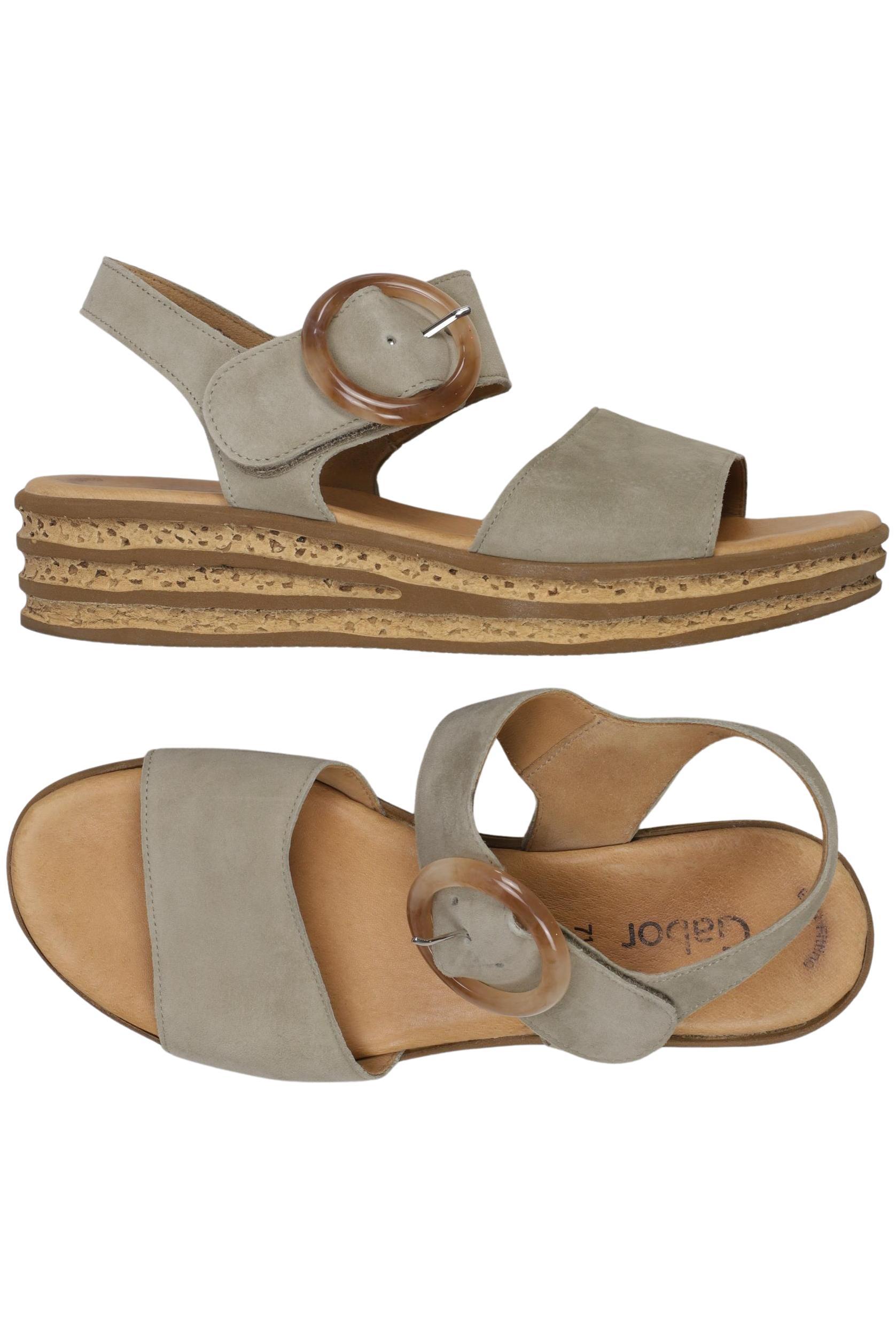 

Gabor Damen Sandale, grau, Gr. 7.5