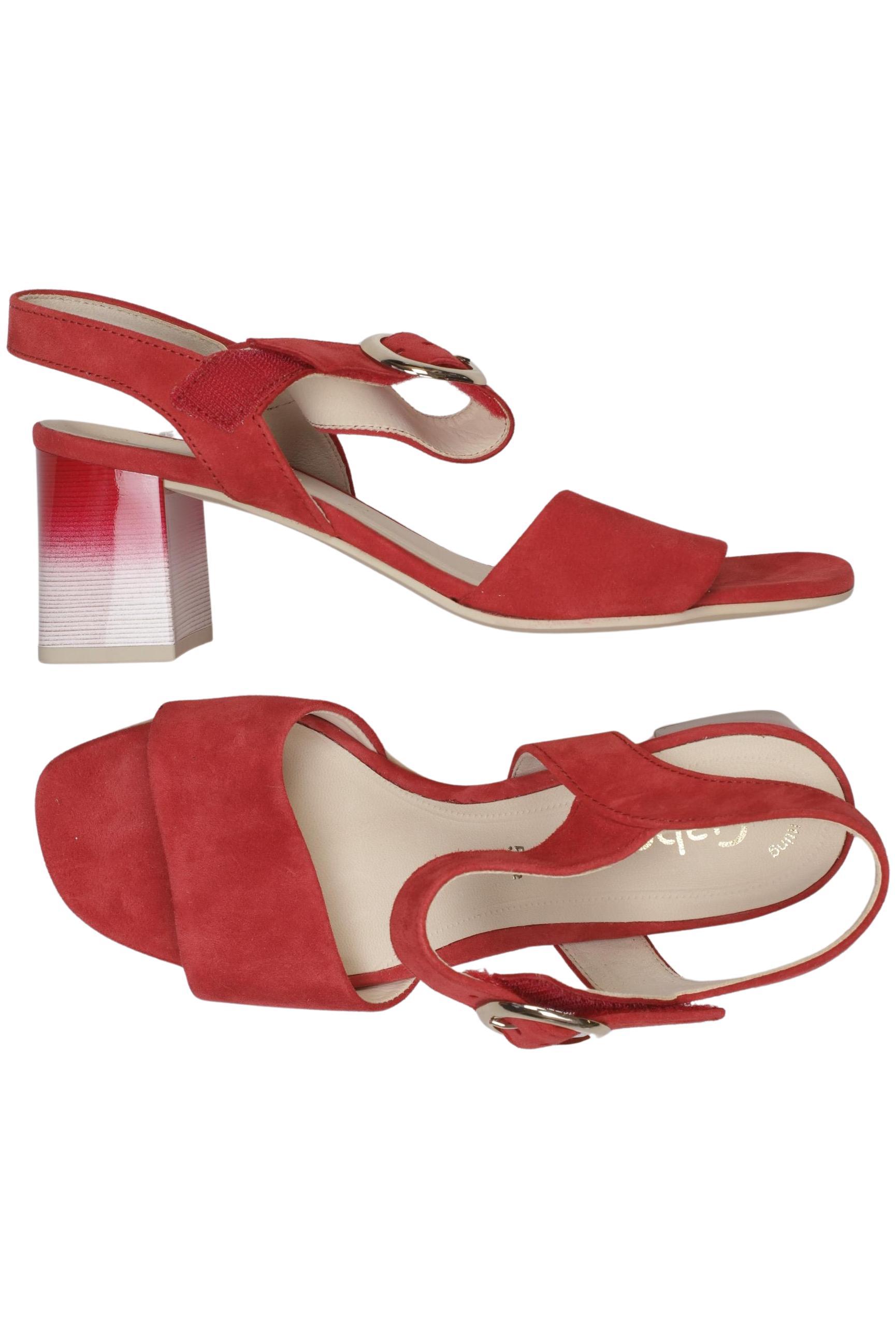 

Gabor Damen Sandale, rot, Gr. 5.5