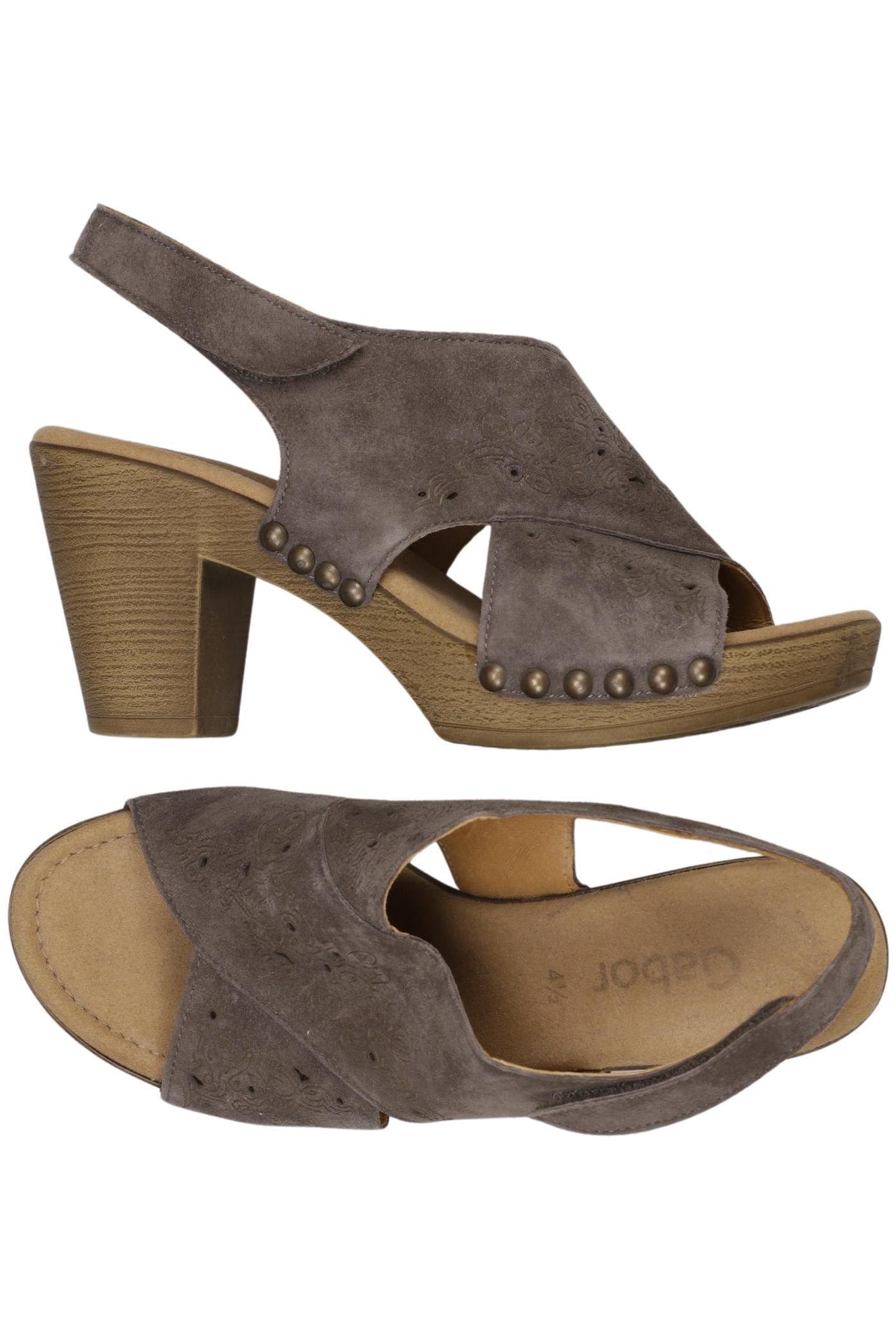 

Gabor Damen Sandale, grau, Gr. 4.5