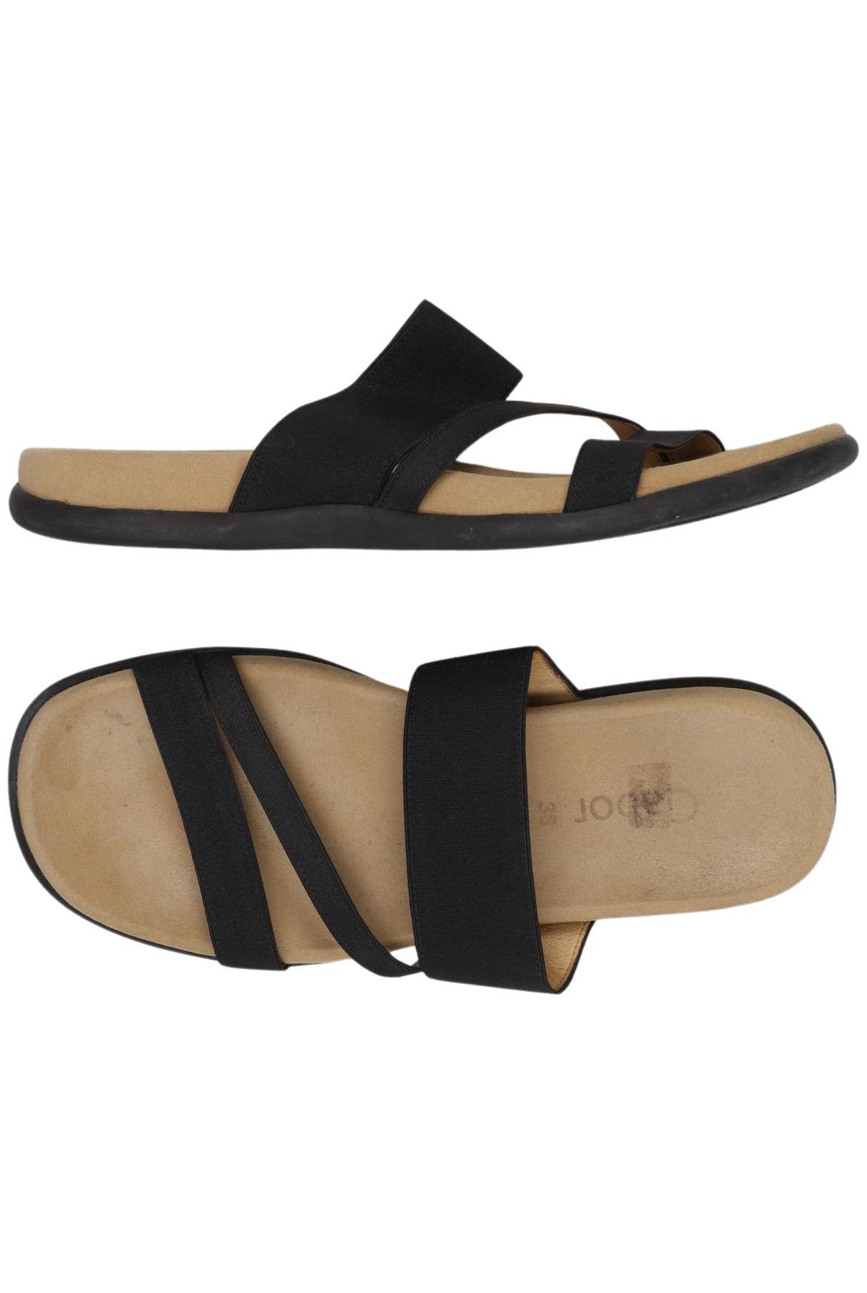 

Gabor Damen Sandale, schwarz, Gr. 38