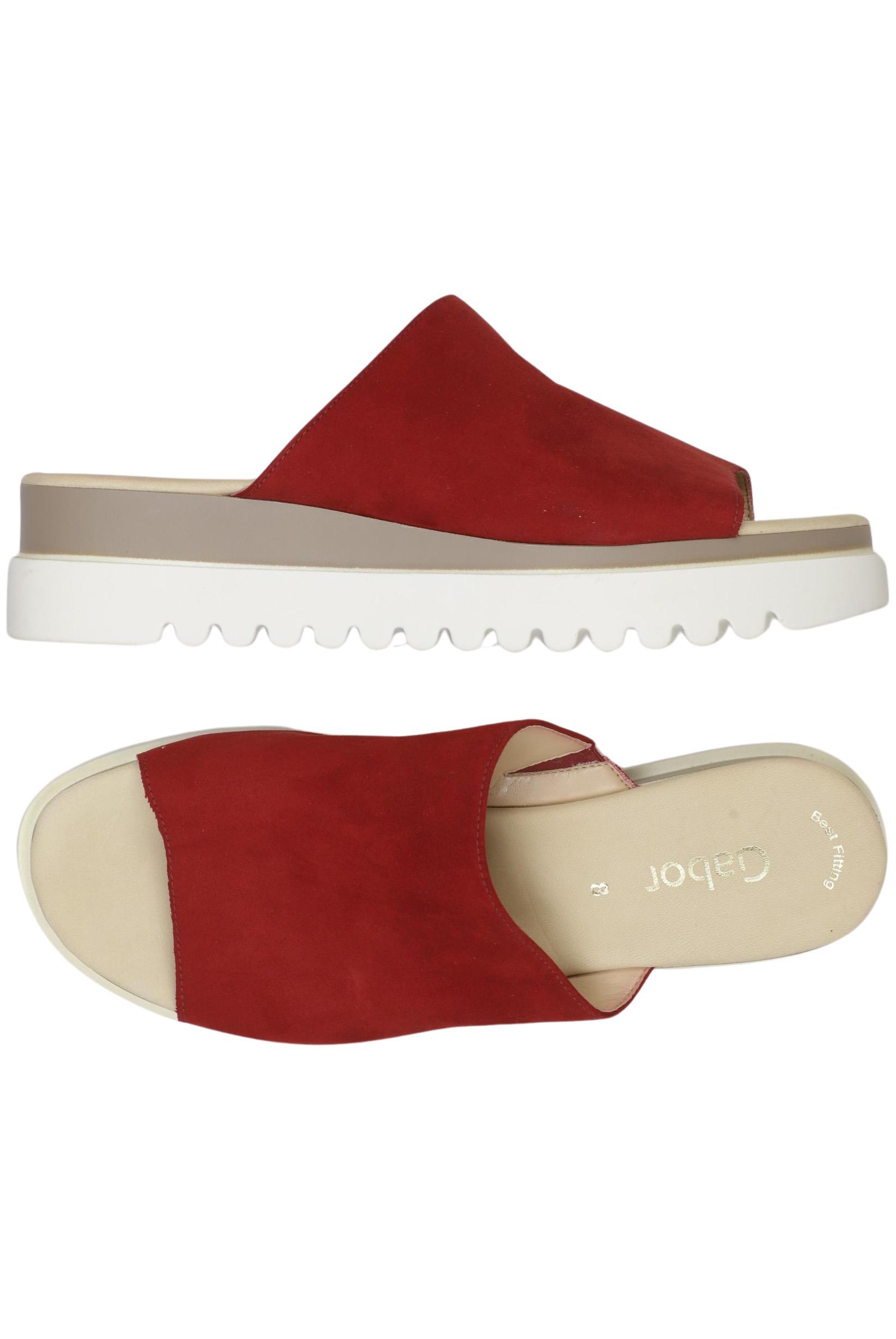 

Gabor Damen Sandale, rot, Gr. 8