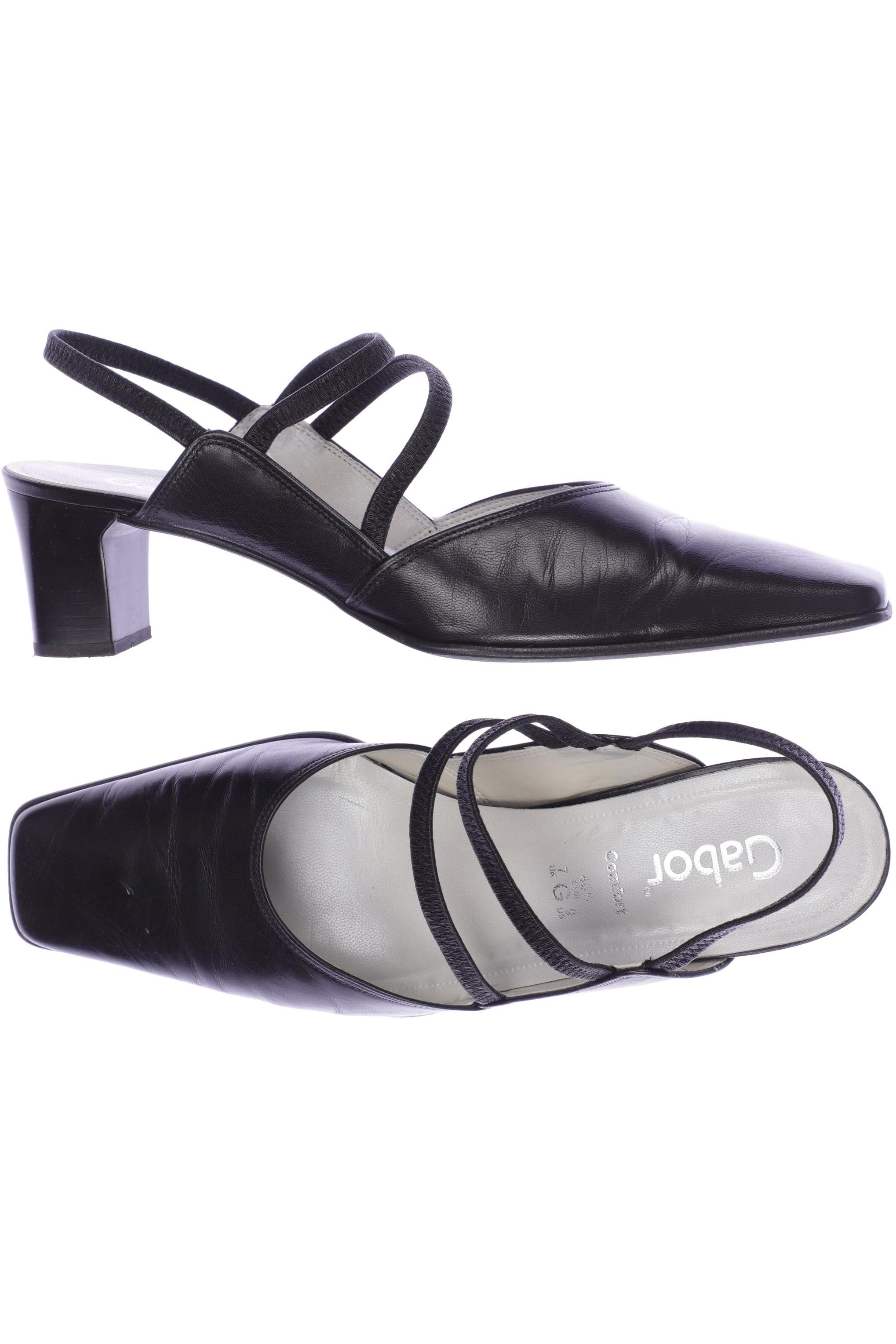 

Gabor Damen Sandale, schwarz, Gr. 40.5