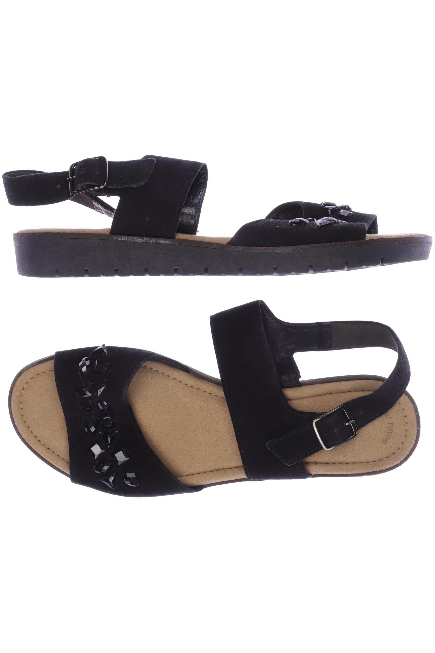 

Gabor Damen Sandale, schwarz, Gr. 8