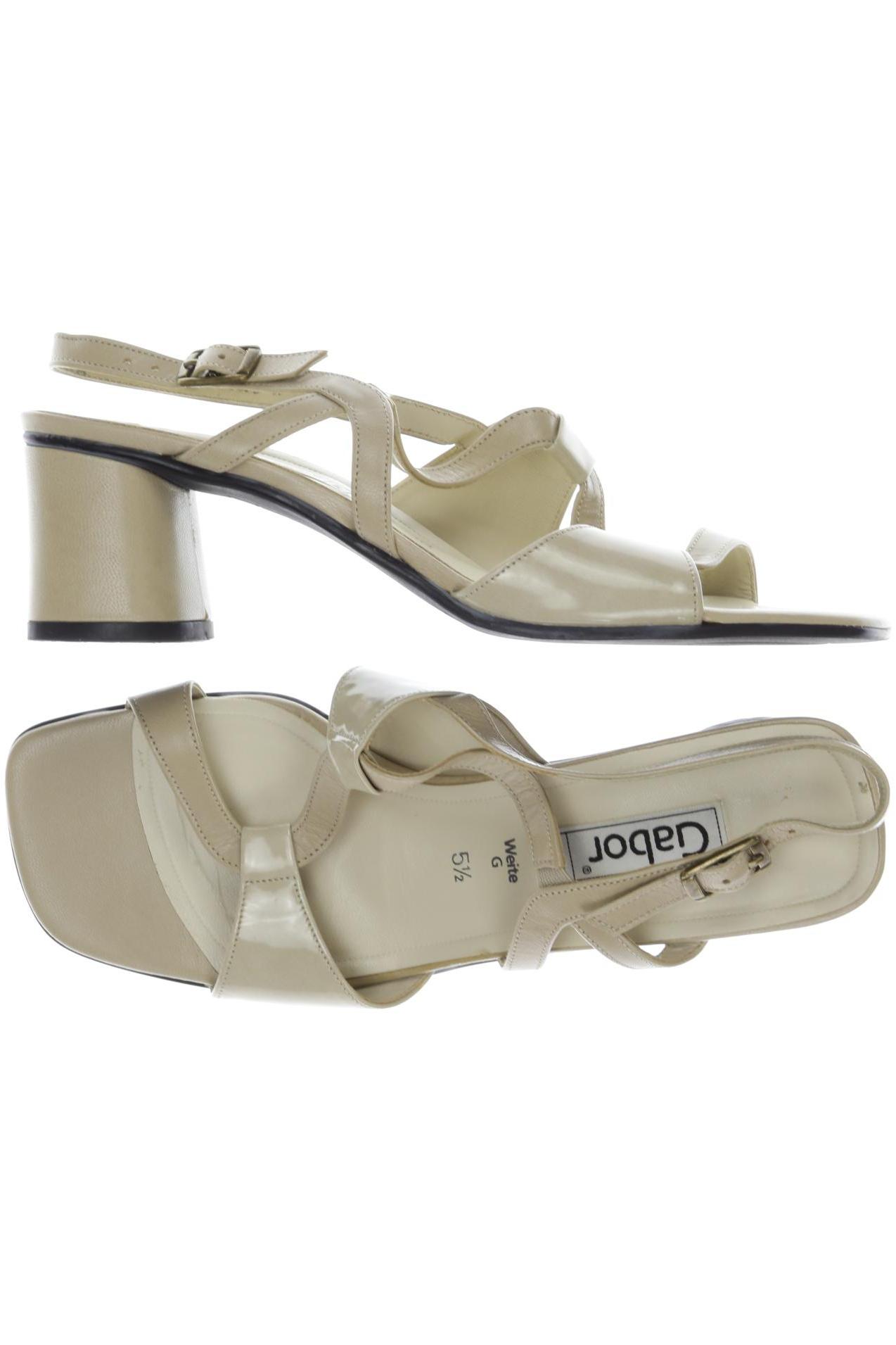 

Gabor Damen Sandale, beige, Gr. 5.5