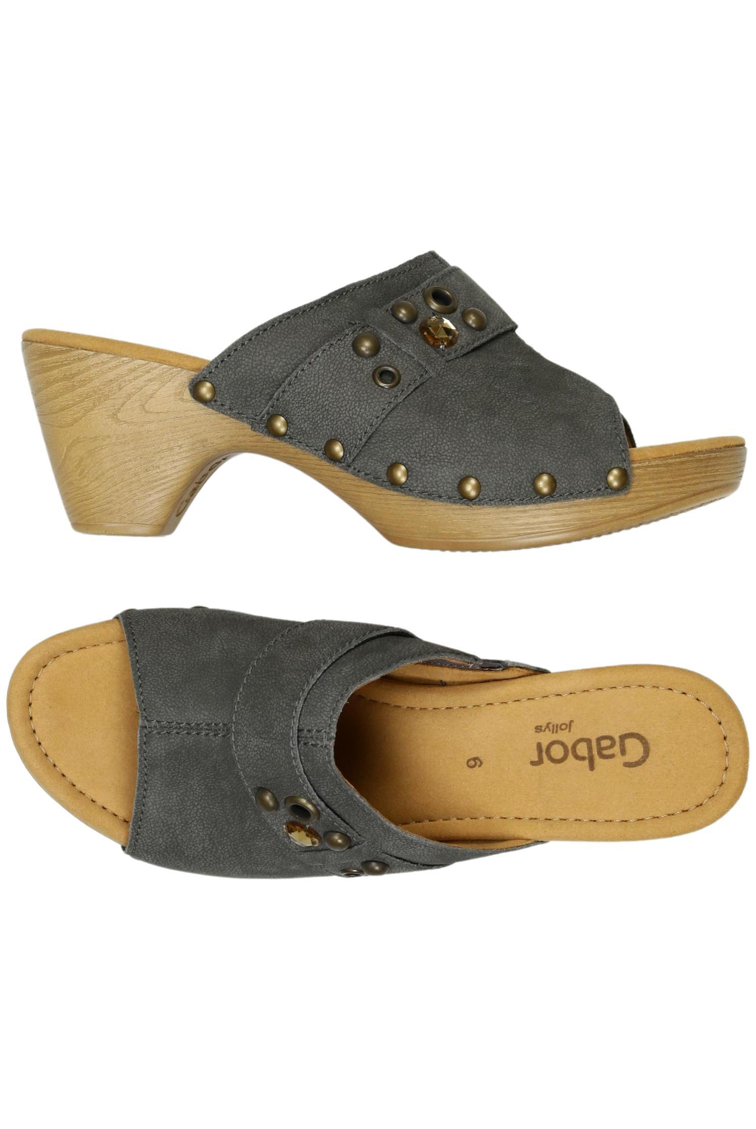 

Gabor Damen Sandale, grau, Gr. 6