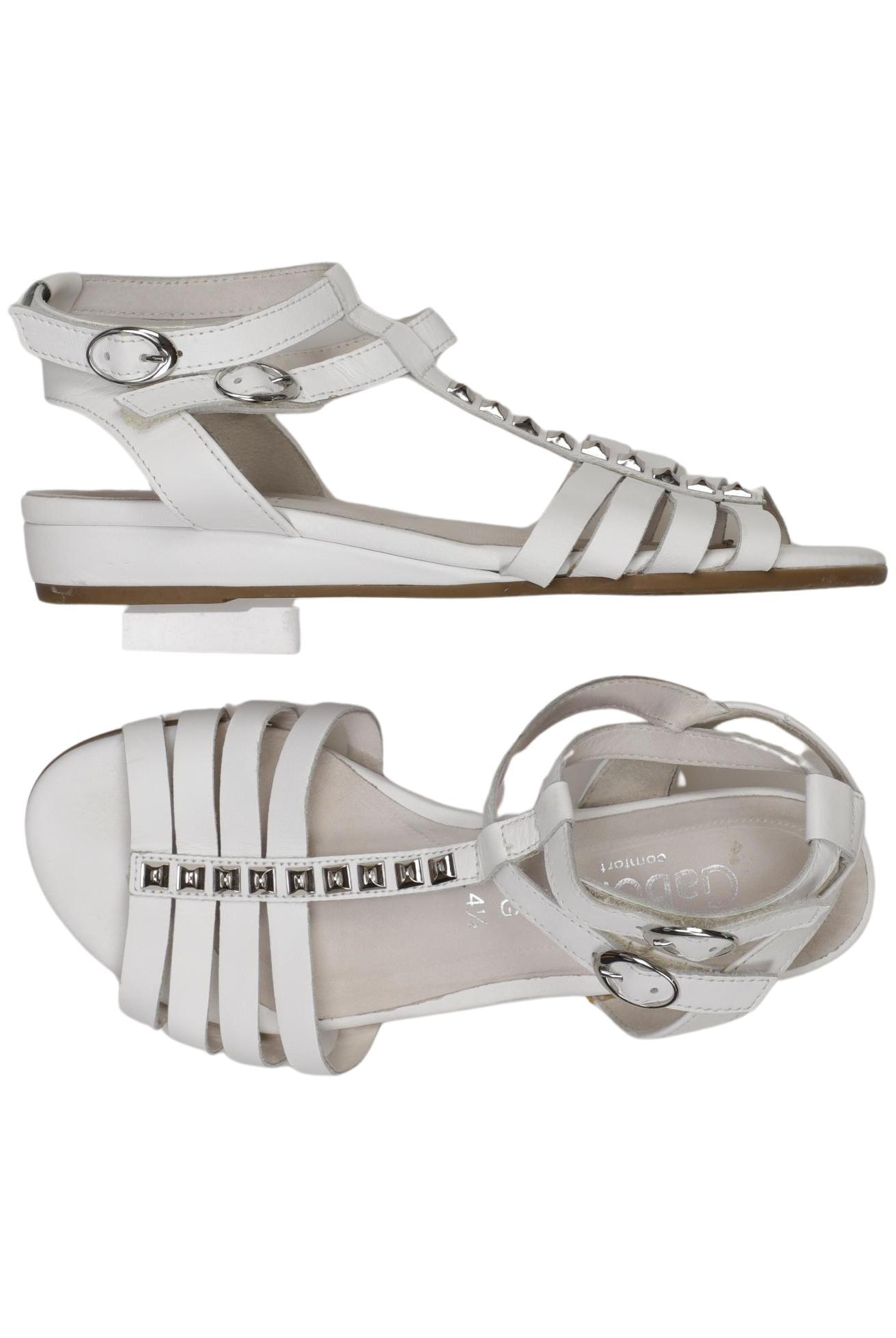 

Gabor Damen Sandale, weiß, Gr. 4.5