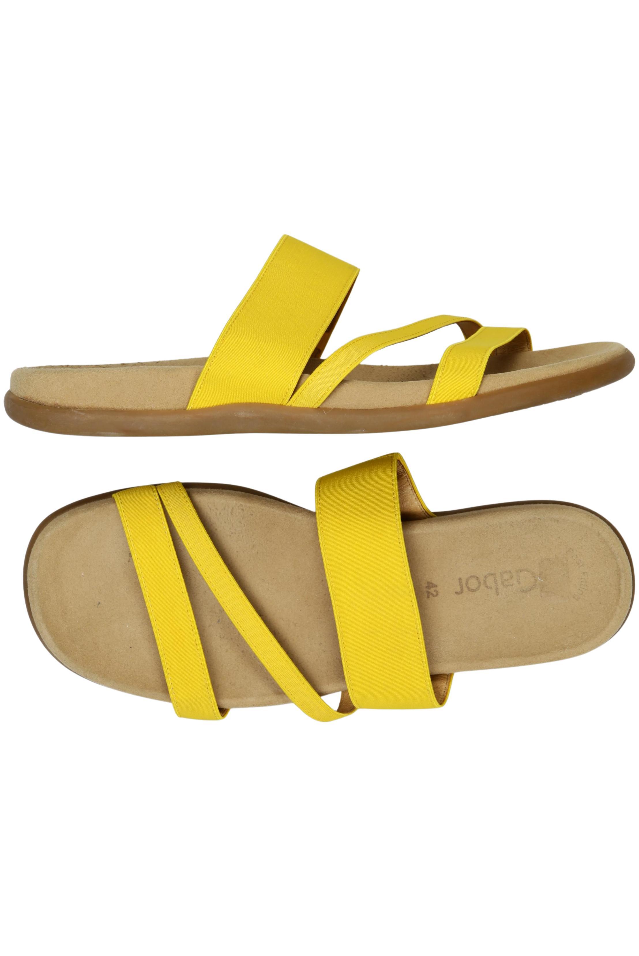 

Gabor Damen Sandale, gelb, Gr. 42