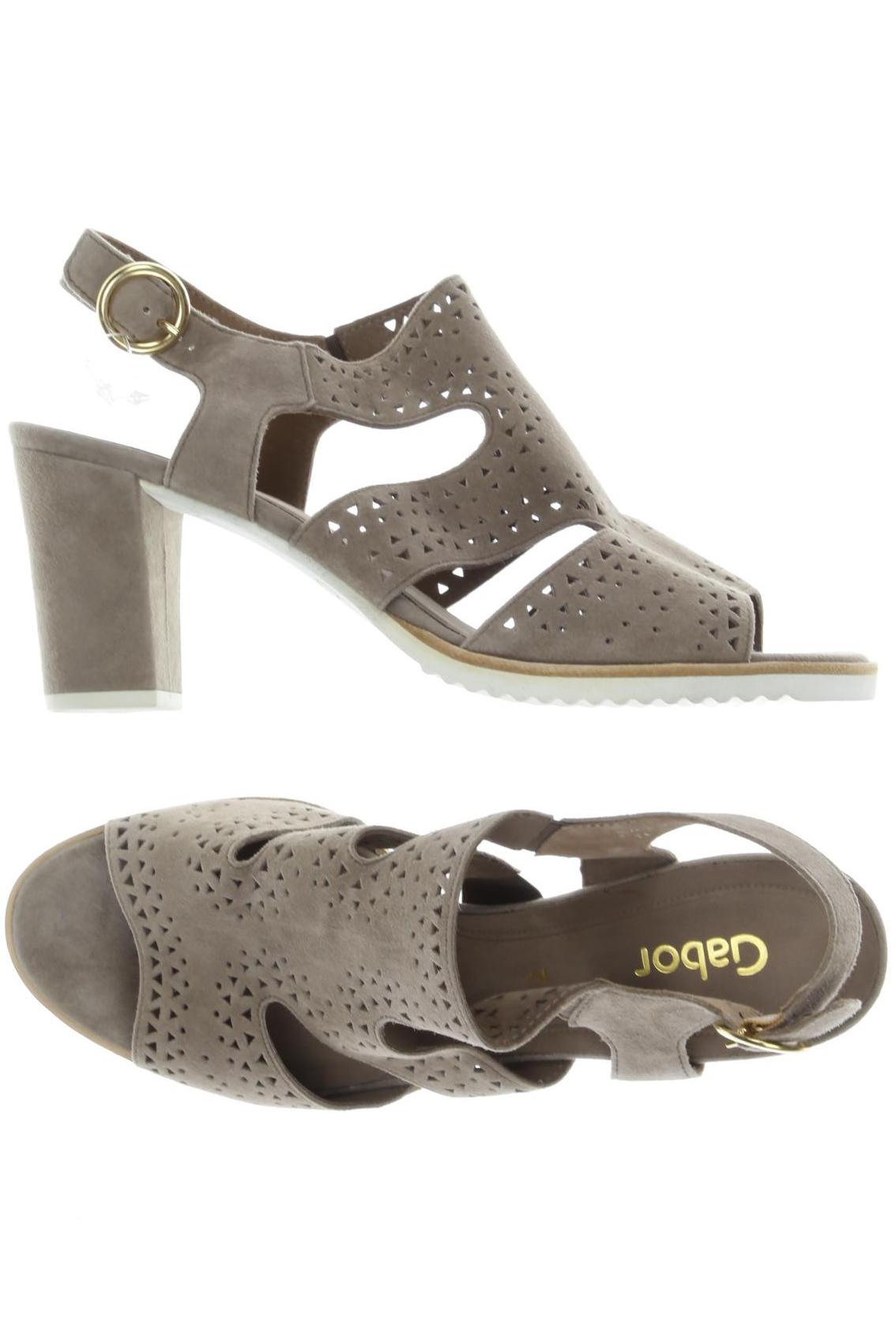

Gabor Damen Sandale, beige, Gr. 7