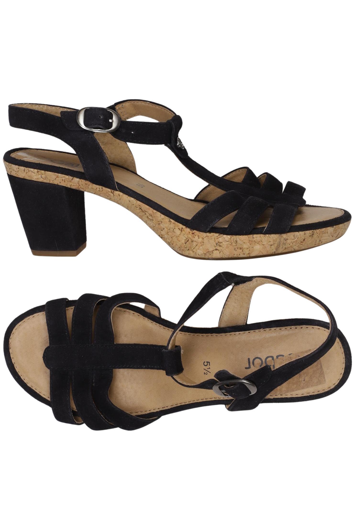 

Gabor Damen Sandale, schwarz, Gr. 5.5