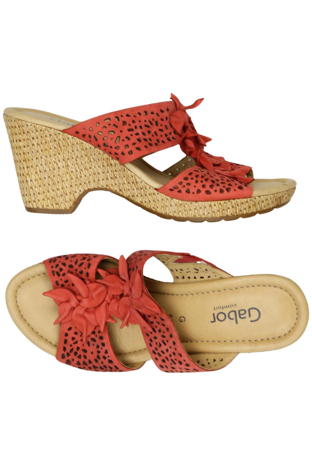 

Gabor Damen Sandale, rot, Gr. 5.5