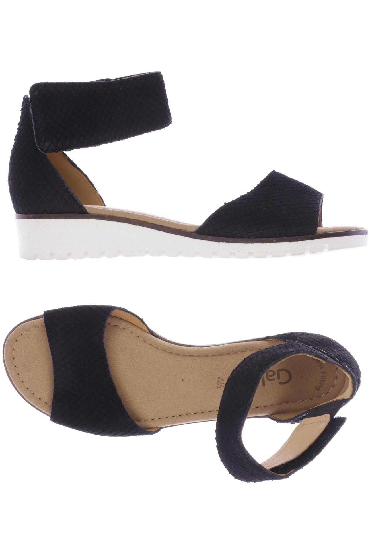 

Gabor Damen Sandale, schwarz, Gr. 4.5