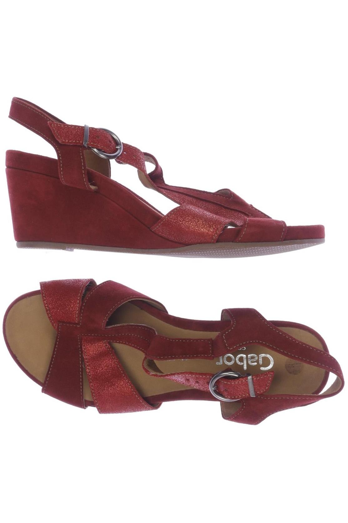 

Gabor Damen Sandale, rot, Gr. 37