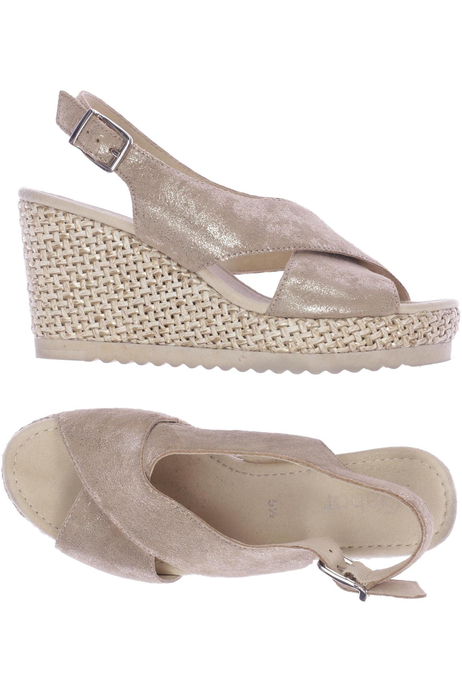 

Gabor Damen Sandale, beige, Gr. 5.5