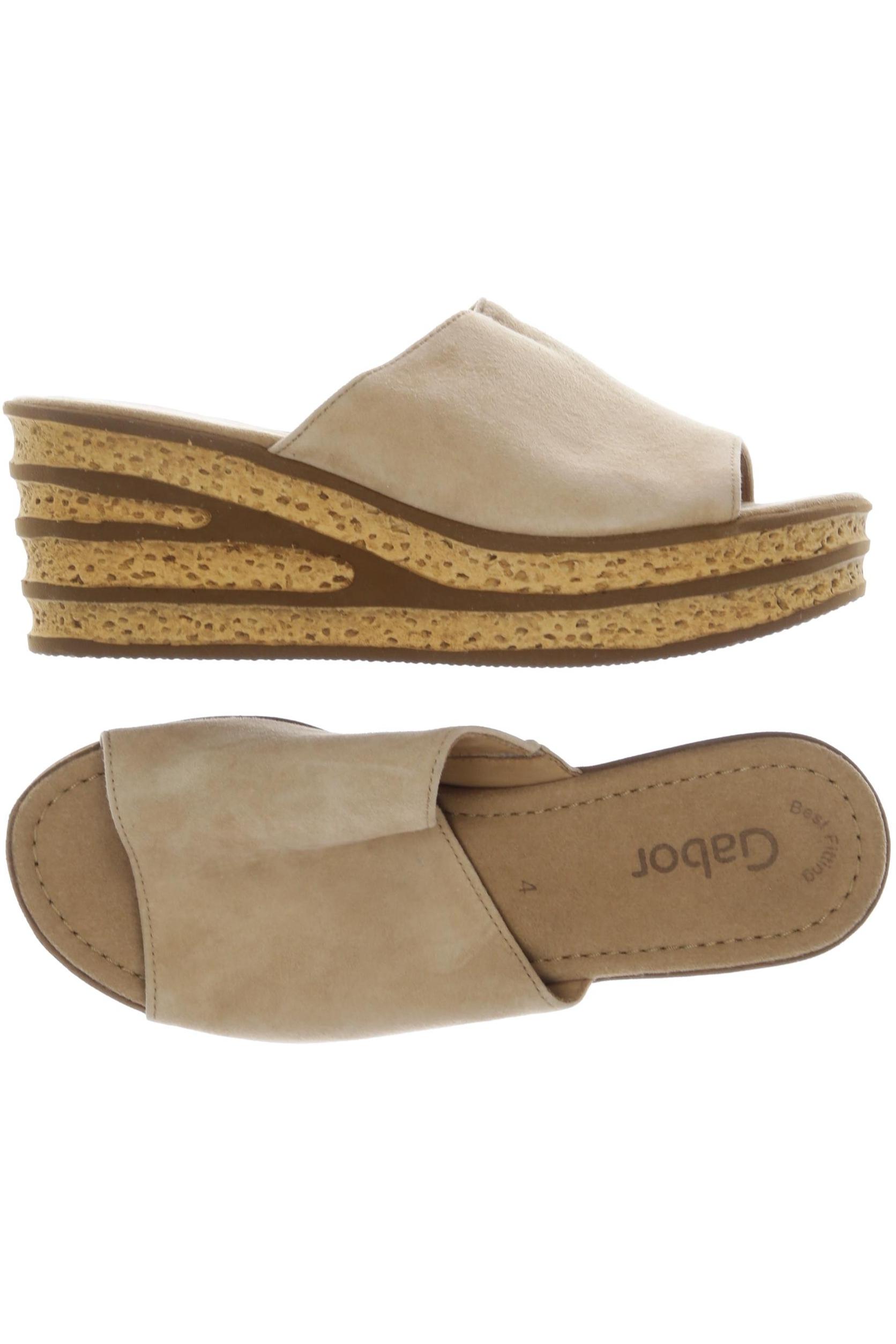 

Gabor Damen Sandale, beige, Gr. 4
