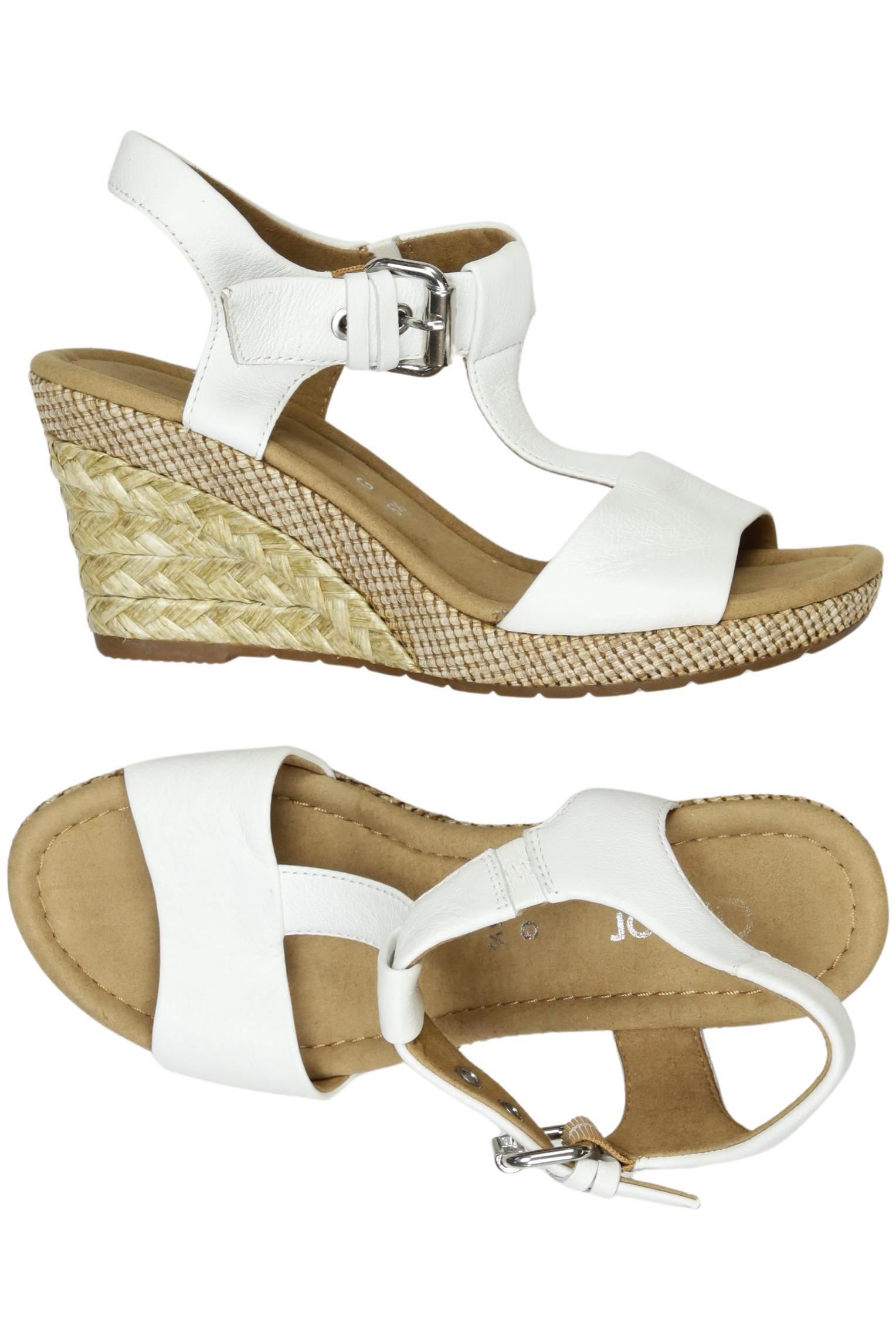 

Gabor Damen Sandale, weiß, Gr. 5.5